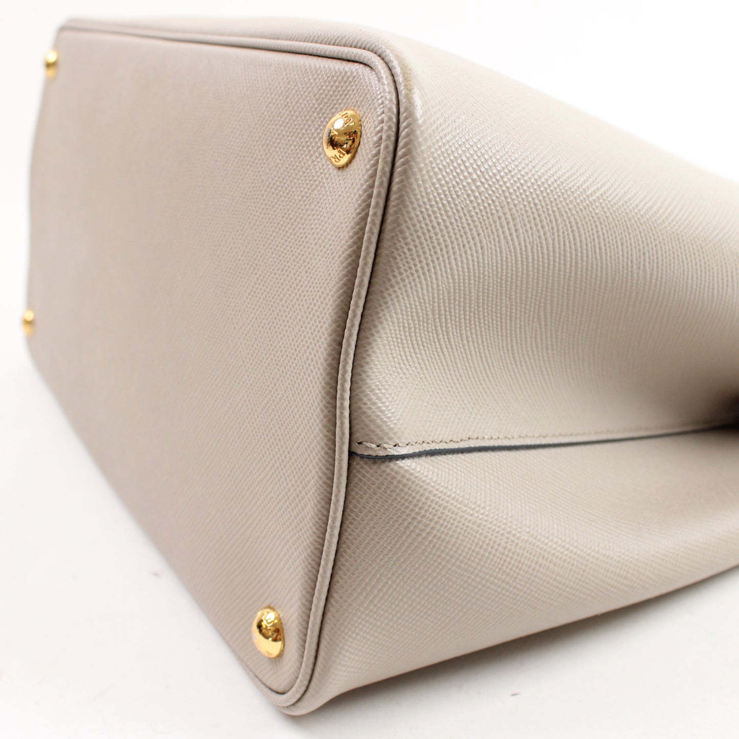 Prada Double In Pelle Saffiano Large
