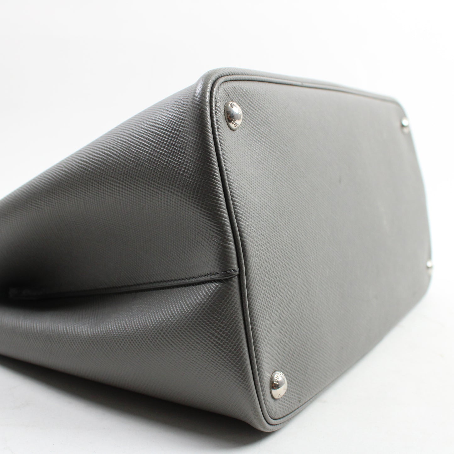 Prada Double In Pelle Saffiano Large
