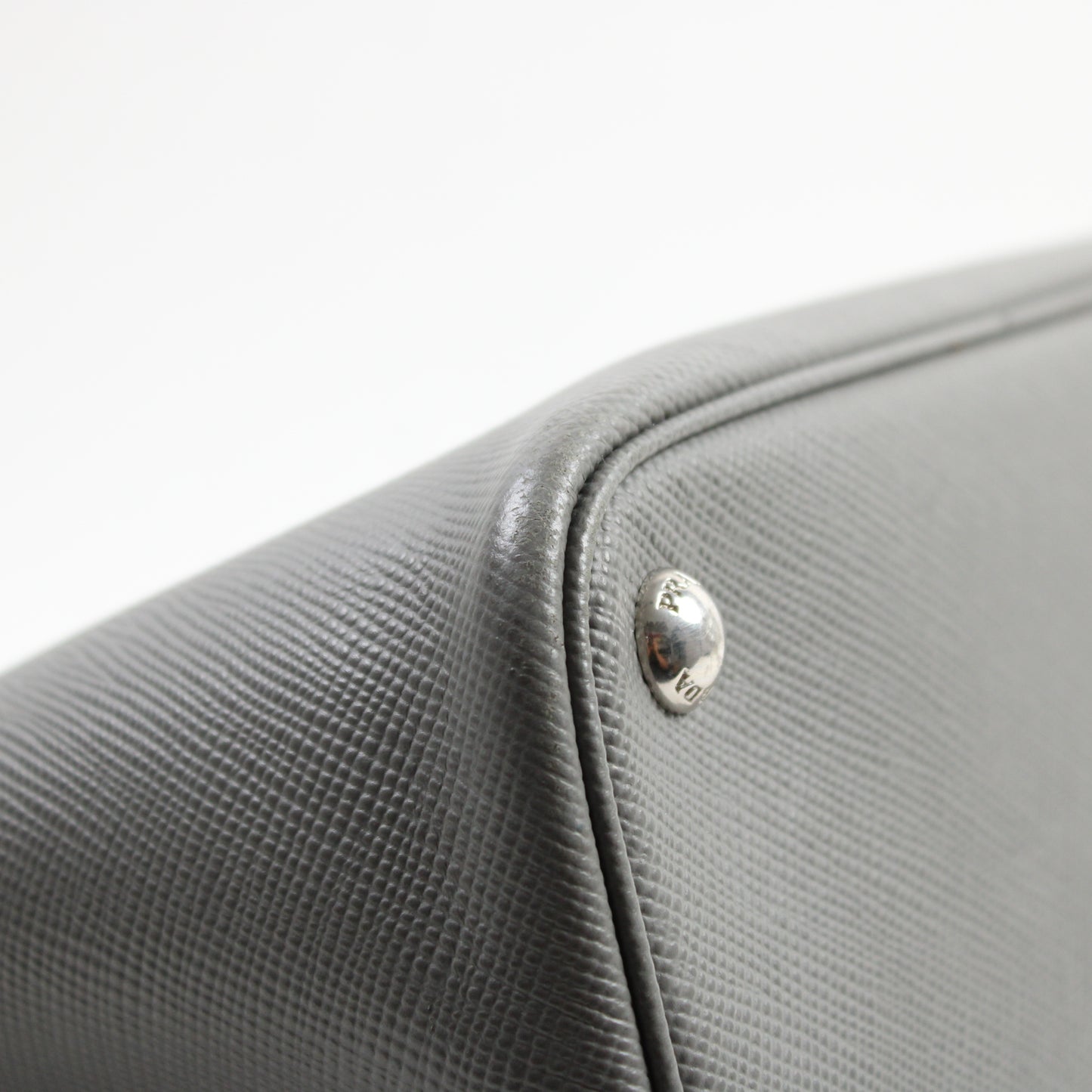 Prada Double In Pelle Saffiano Large