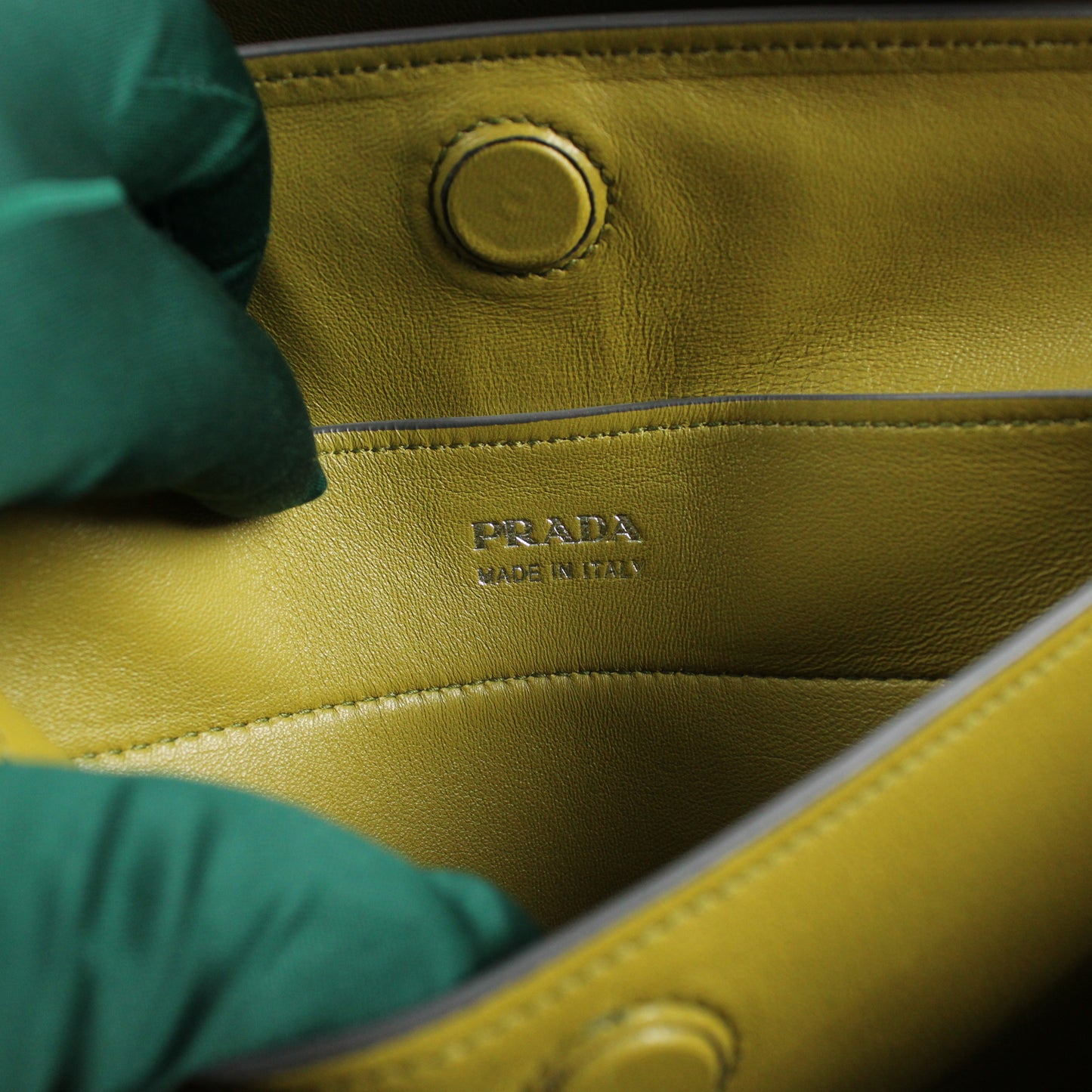 Prada Double In Pelle Saffiano Large