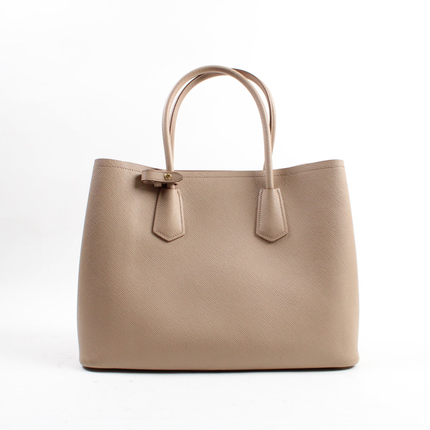 Prada Double Large In Pelle Saffiano