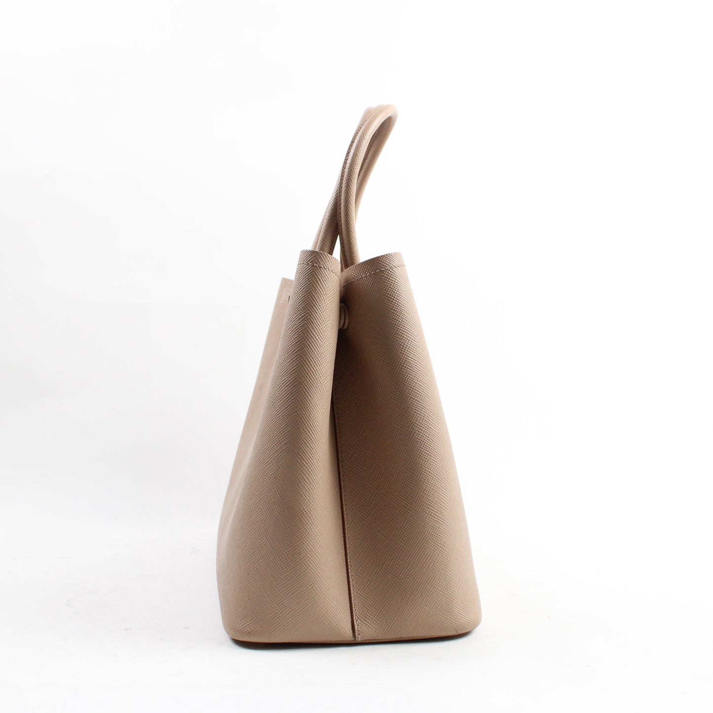 Prada Double Large In Pelle Saffiano