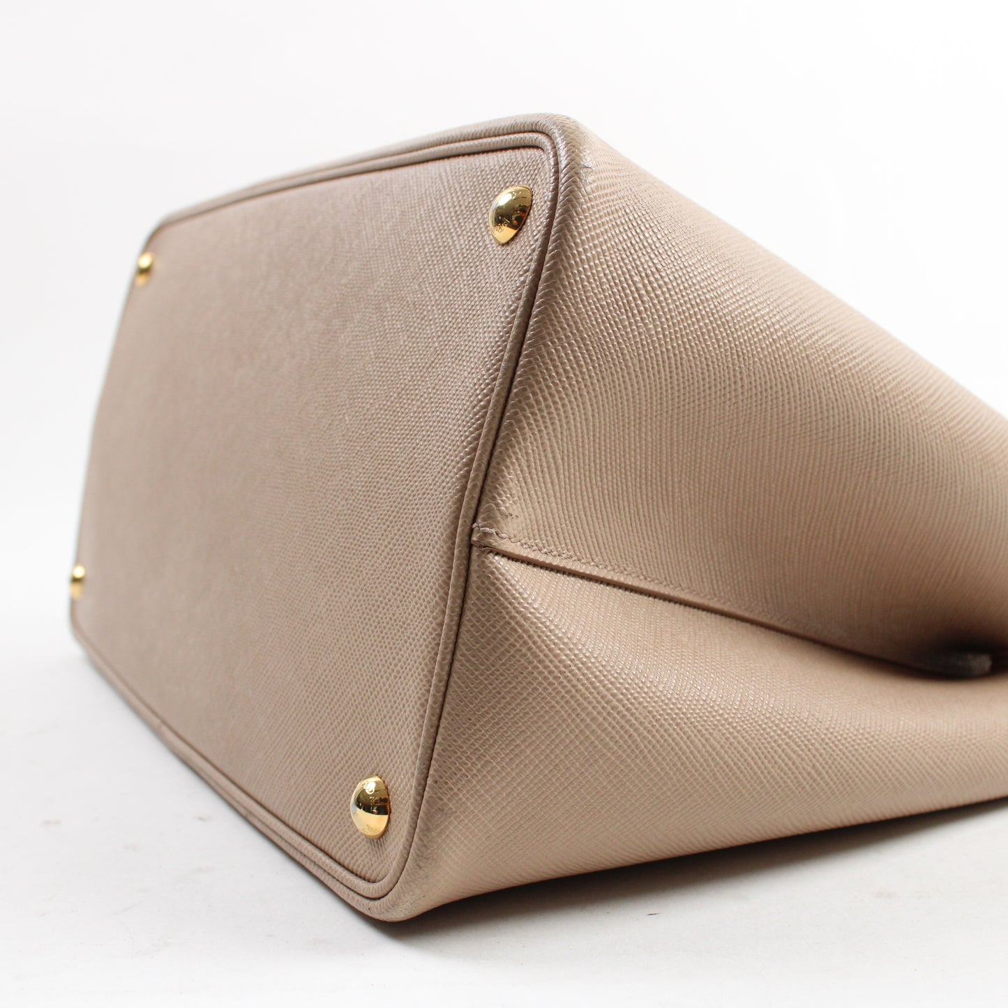Prada Double Large In Pelle Saffiano
