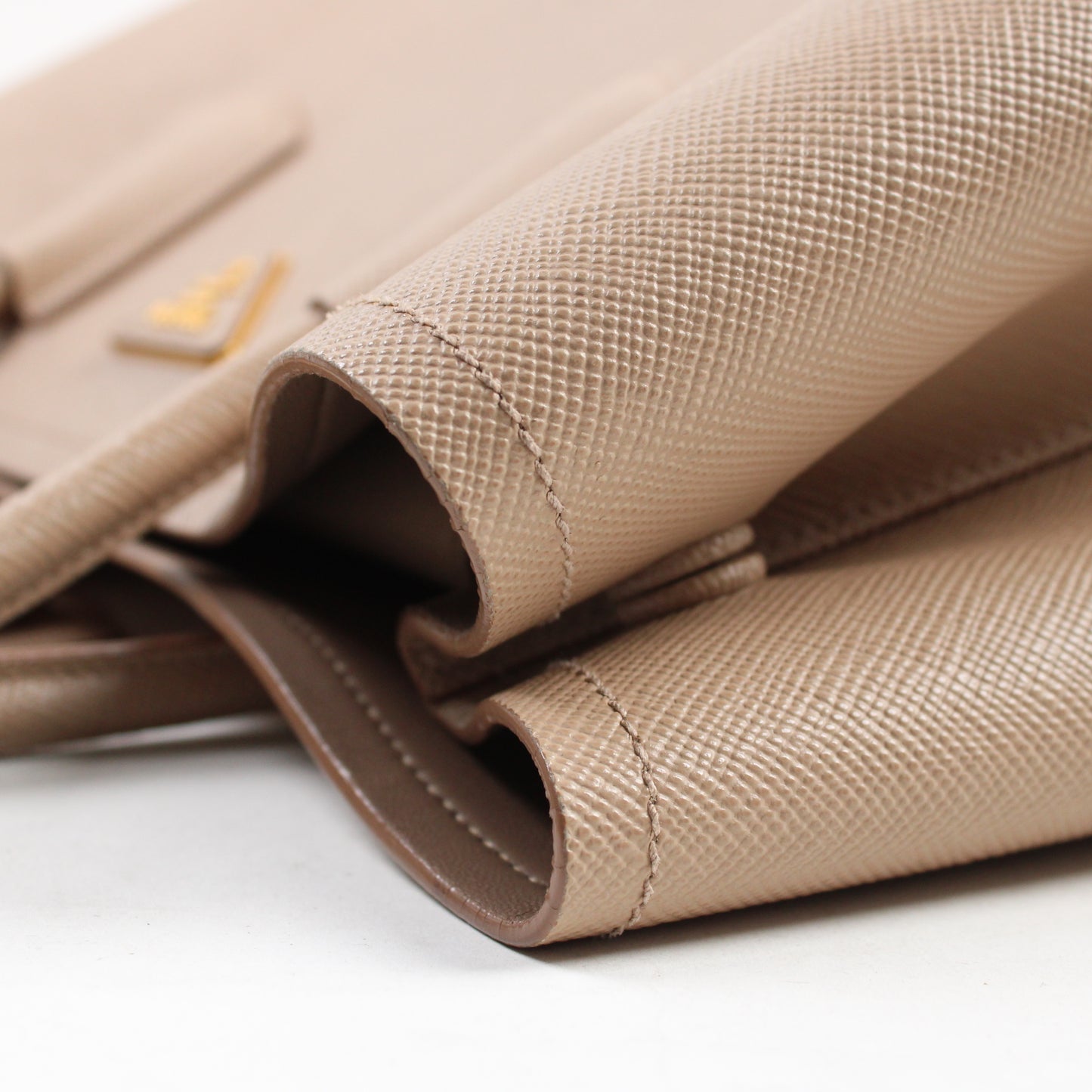 Prada Double Large In Pelle Saffiano