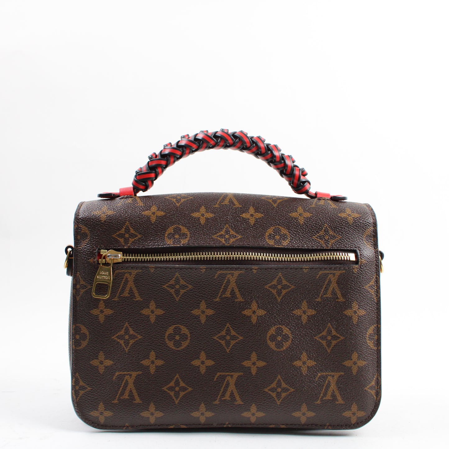 Louis Vuitton Pochette Mètis Braided Coquelicot