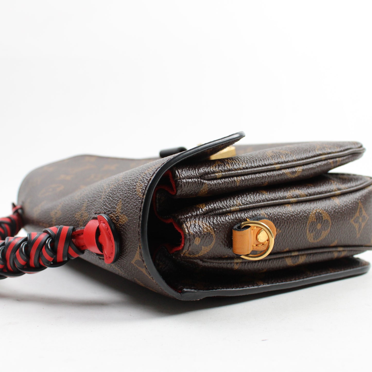 Louis Vuitton Pochette Mètis Braided Coquelicot
