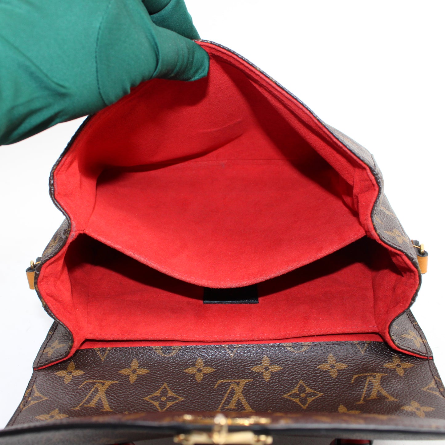 Louis Vuitton Pochette Mètis Braided Coquelicot