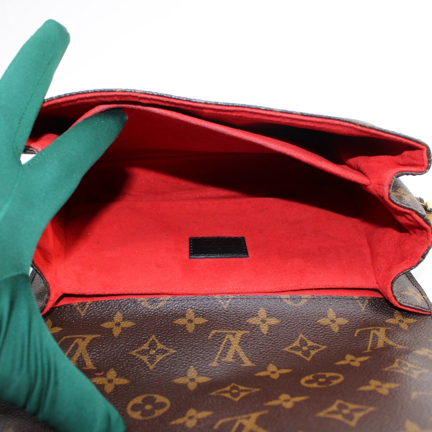 Louis Vuitton Pochette Mètis Braided Coquelicot