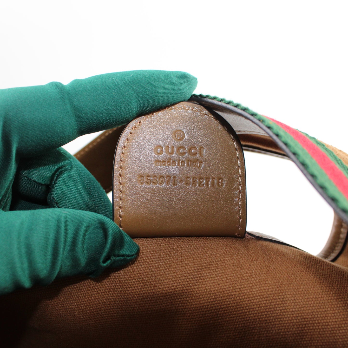 Gucci Giglio Misura Grande Scamosciata
