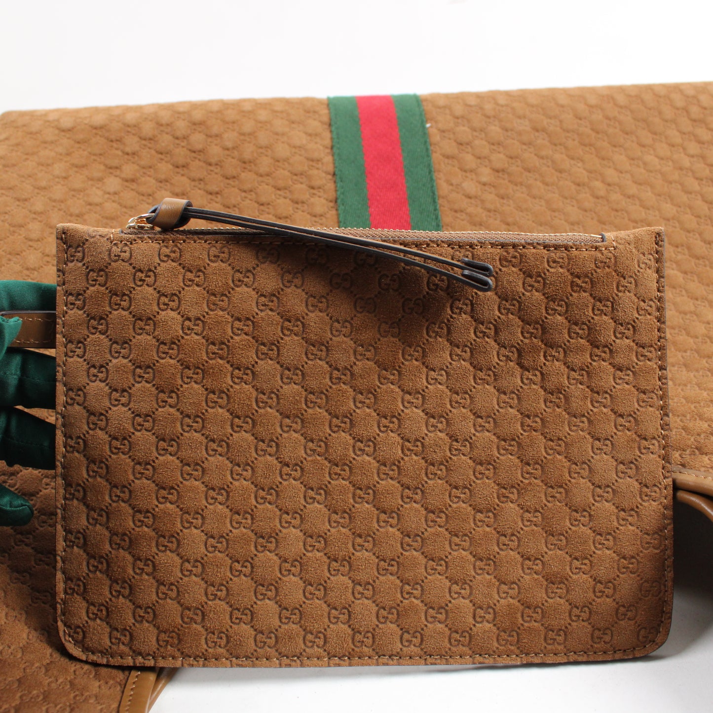 Gucci Giglio Misura Grande Scamosciata