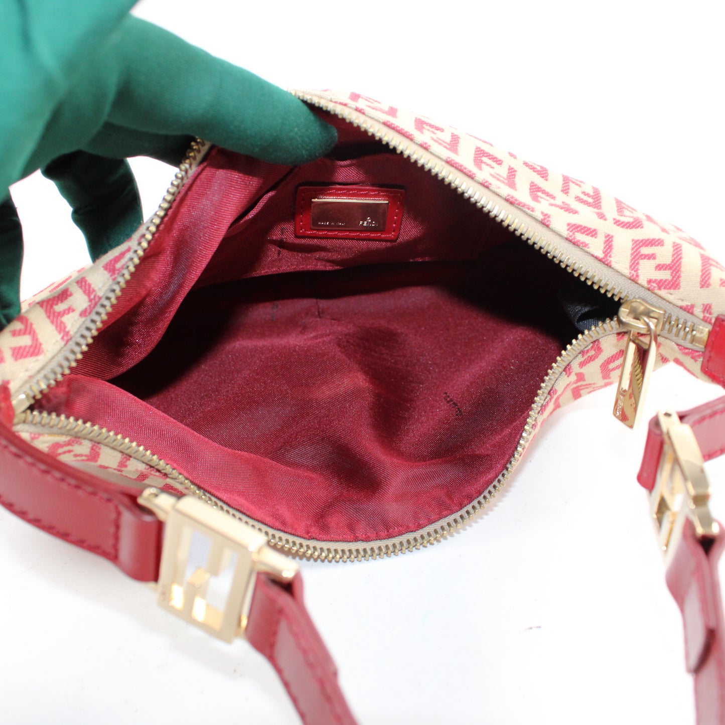 Fendi Borsa Hobo Zucchino