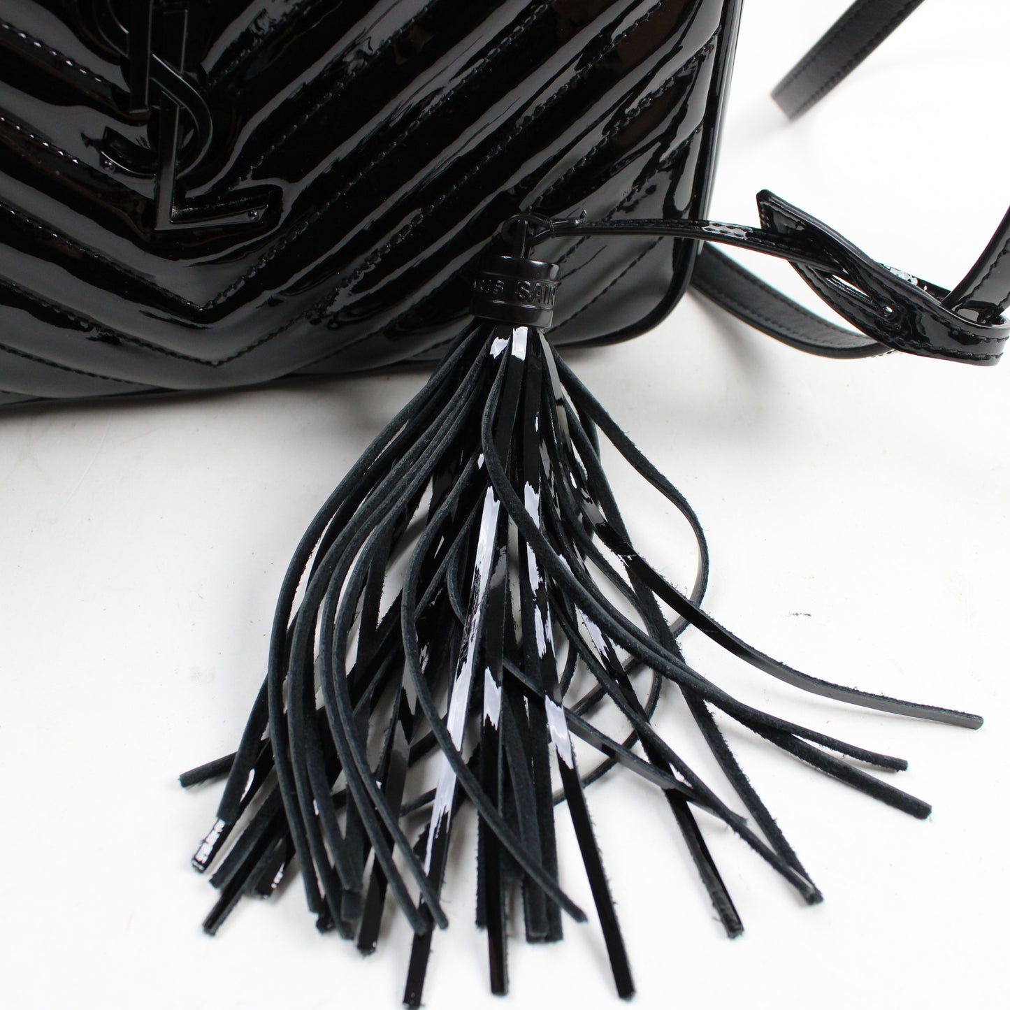 Saint Laurent Lou Camera Bag Vernis