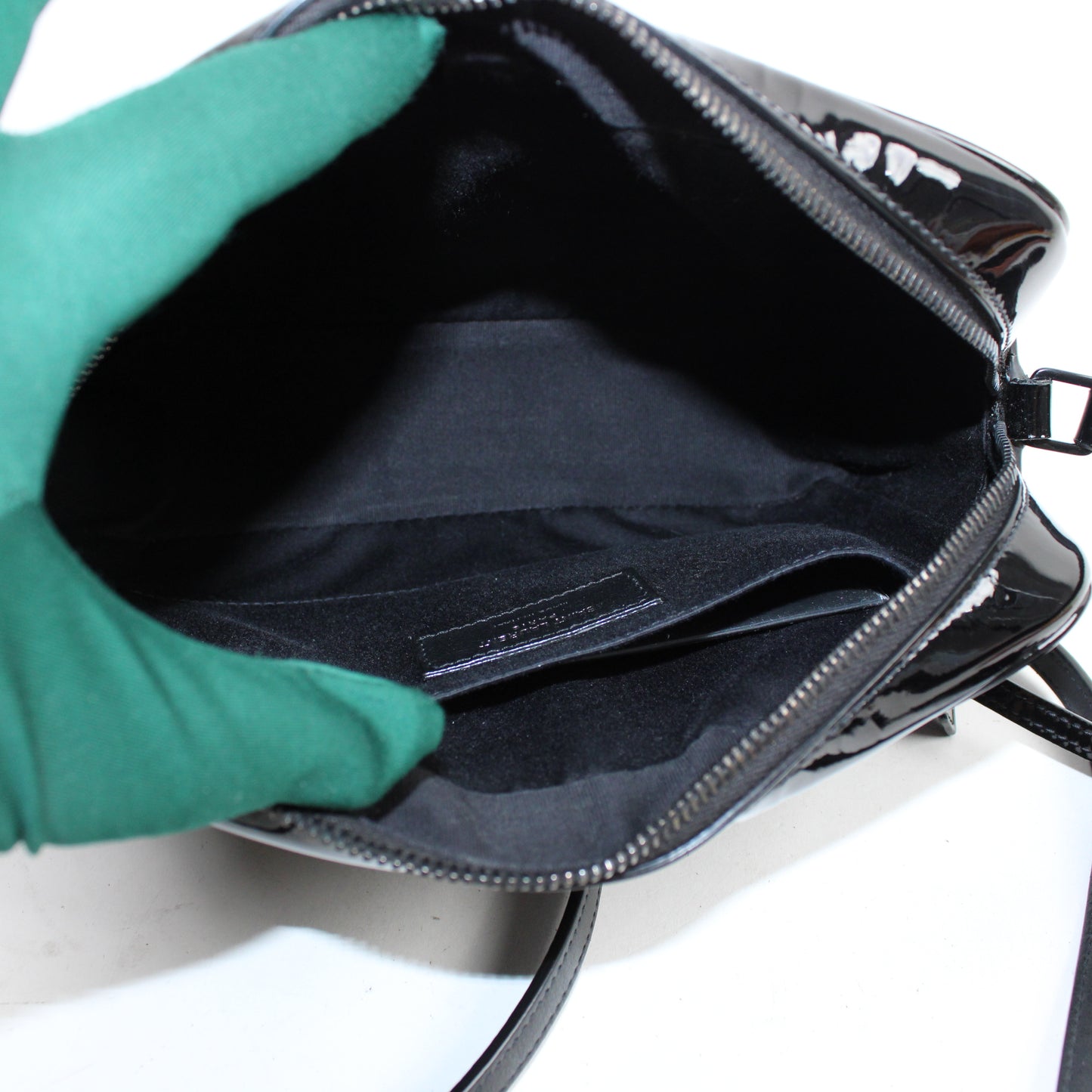 Saint Laurent Lou Camera Bag Vernis