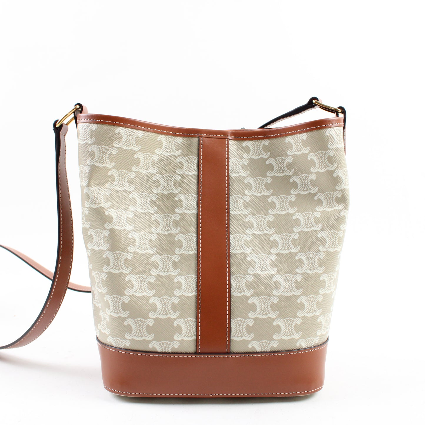 Cèline Triomphe Bucket In Canvas