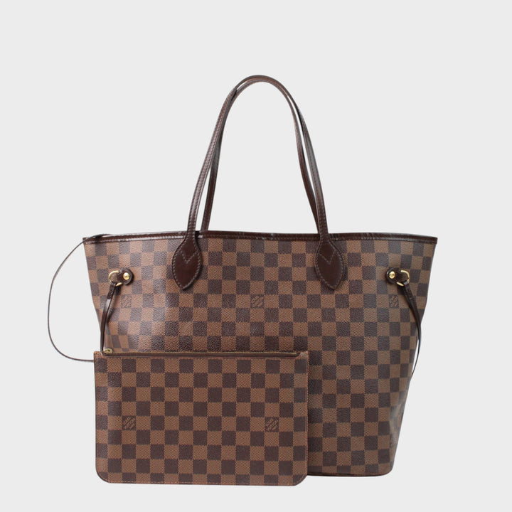 Louis Vuitton Neverfull MM In Damier Canvas