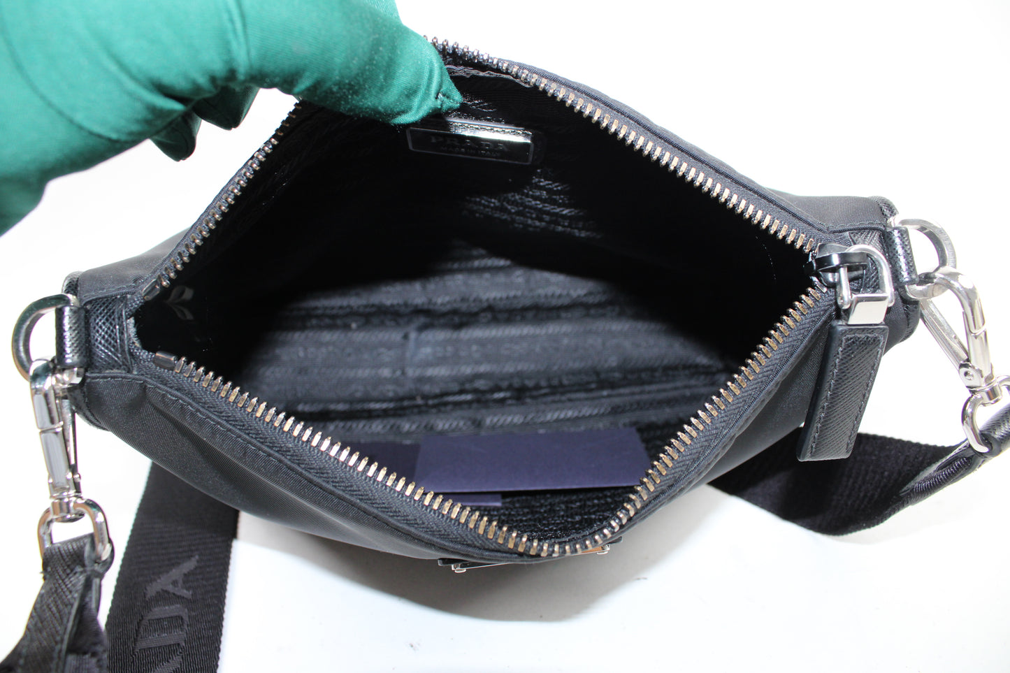Prada Borsa A Tracolla In Nylon