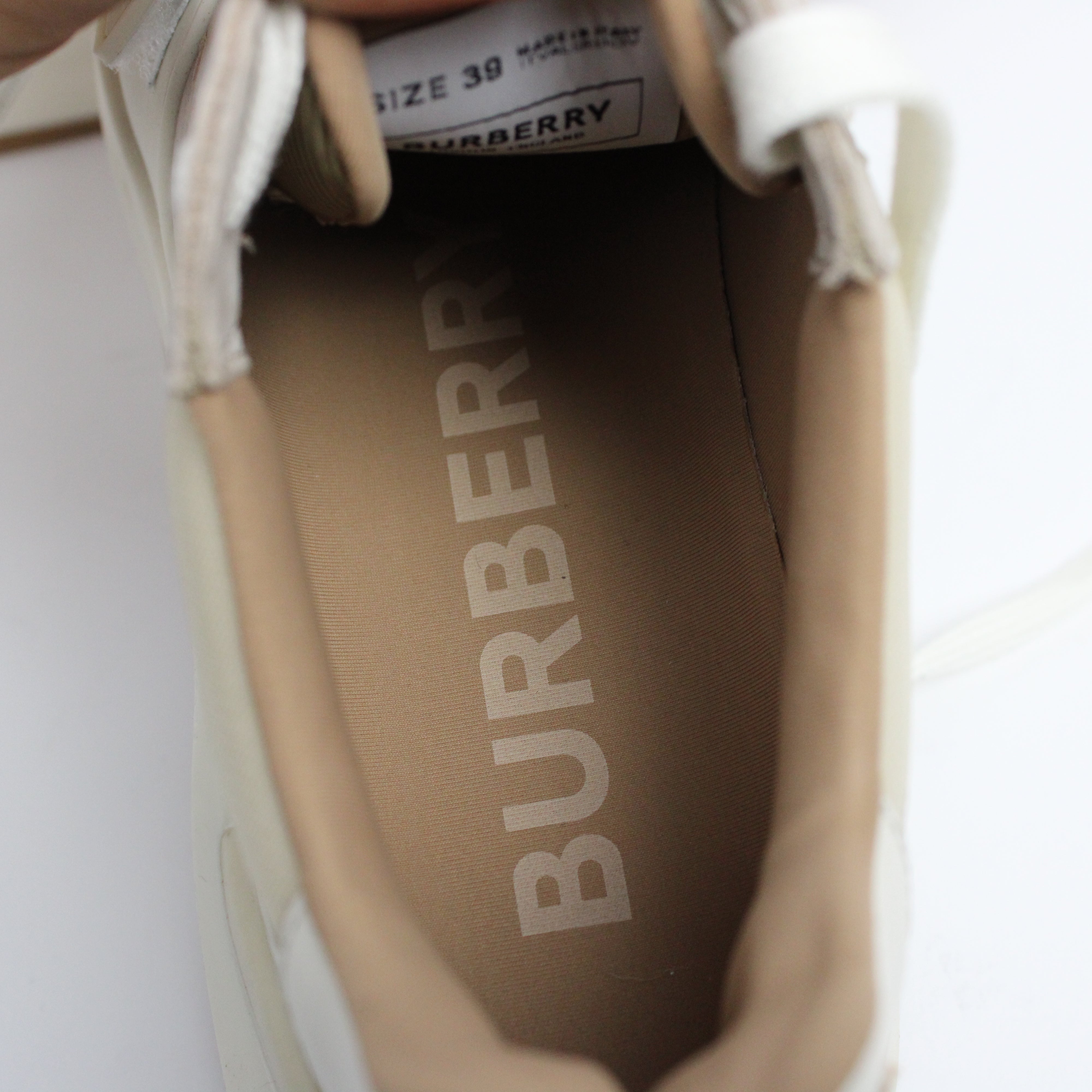Burberry Chunky Sneakers Size 39 Multicolor