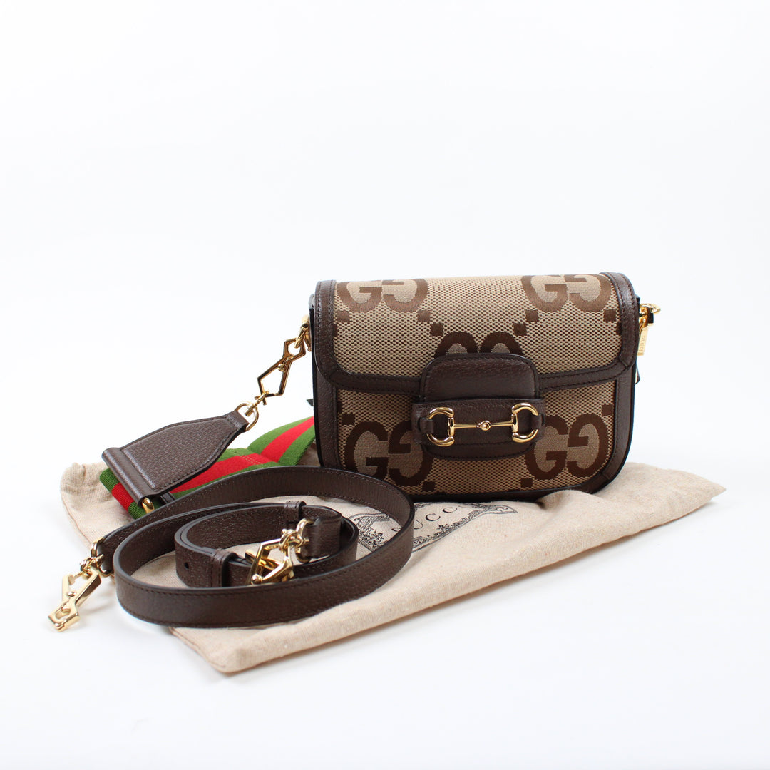 Gucci Horsebit 1955 Mini Jumbo GG