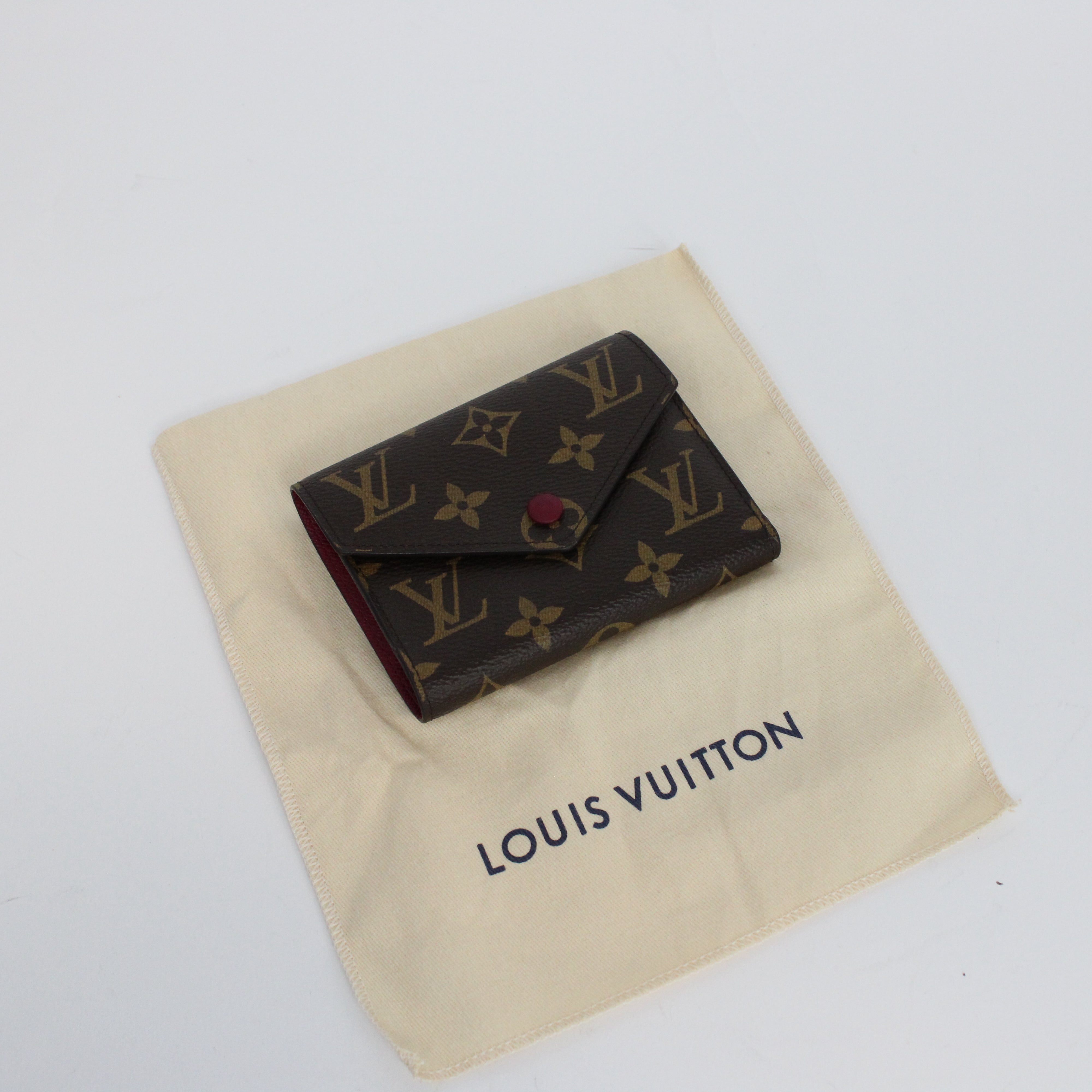 Louis Vuitton Portafoglio Victorine In Pelle Monogram