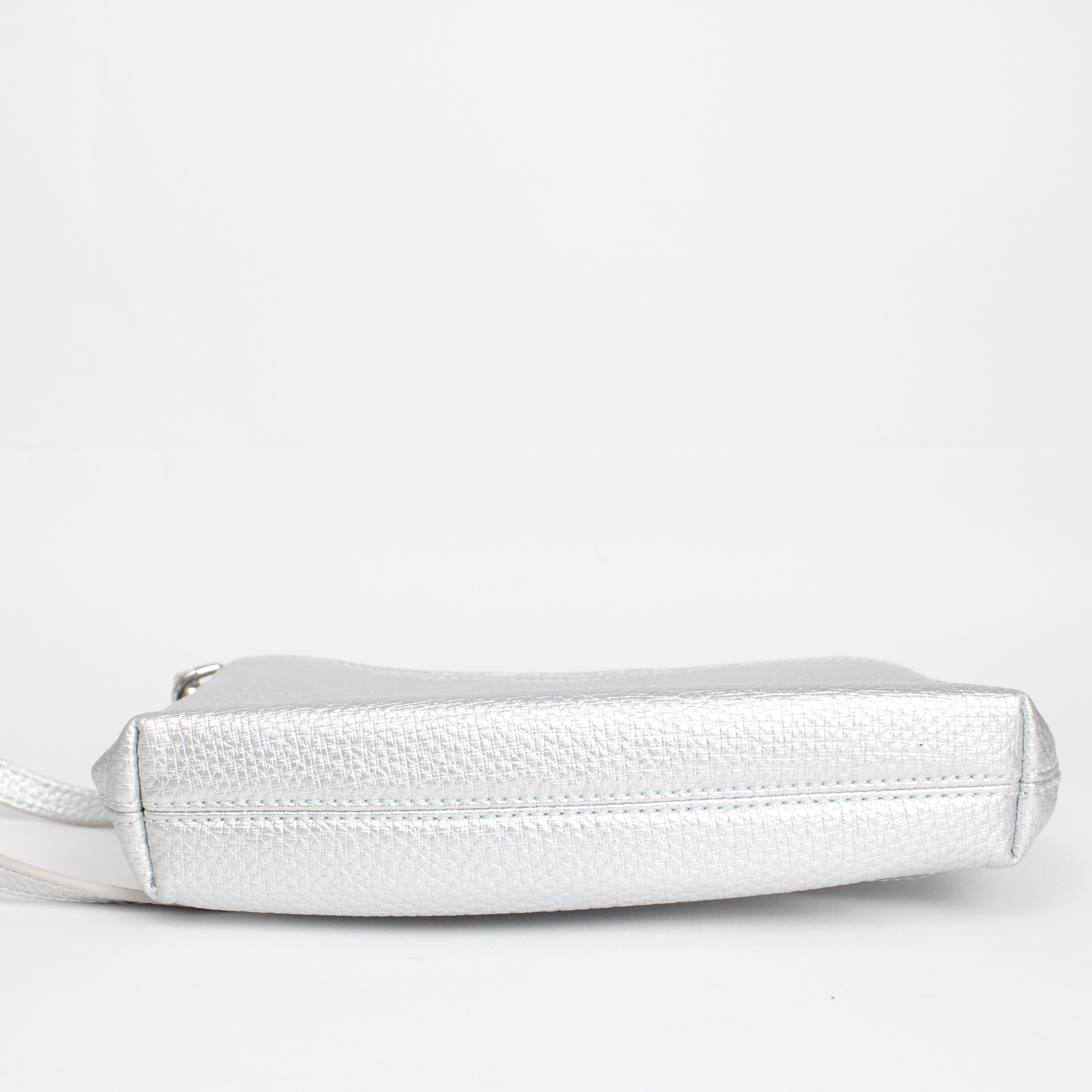 Trussardi Jeans Shoulder Bag Silver