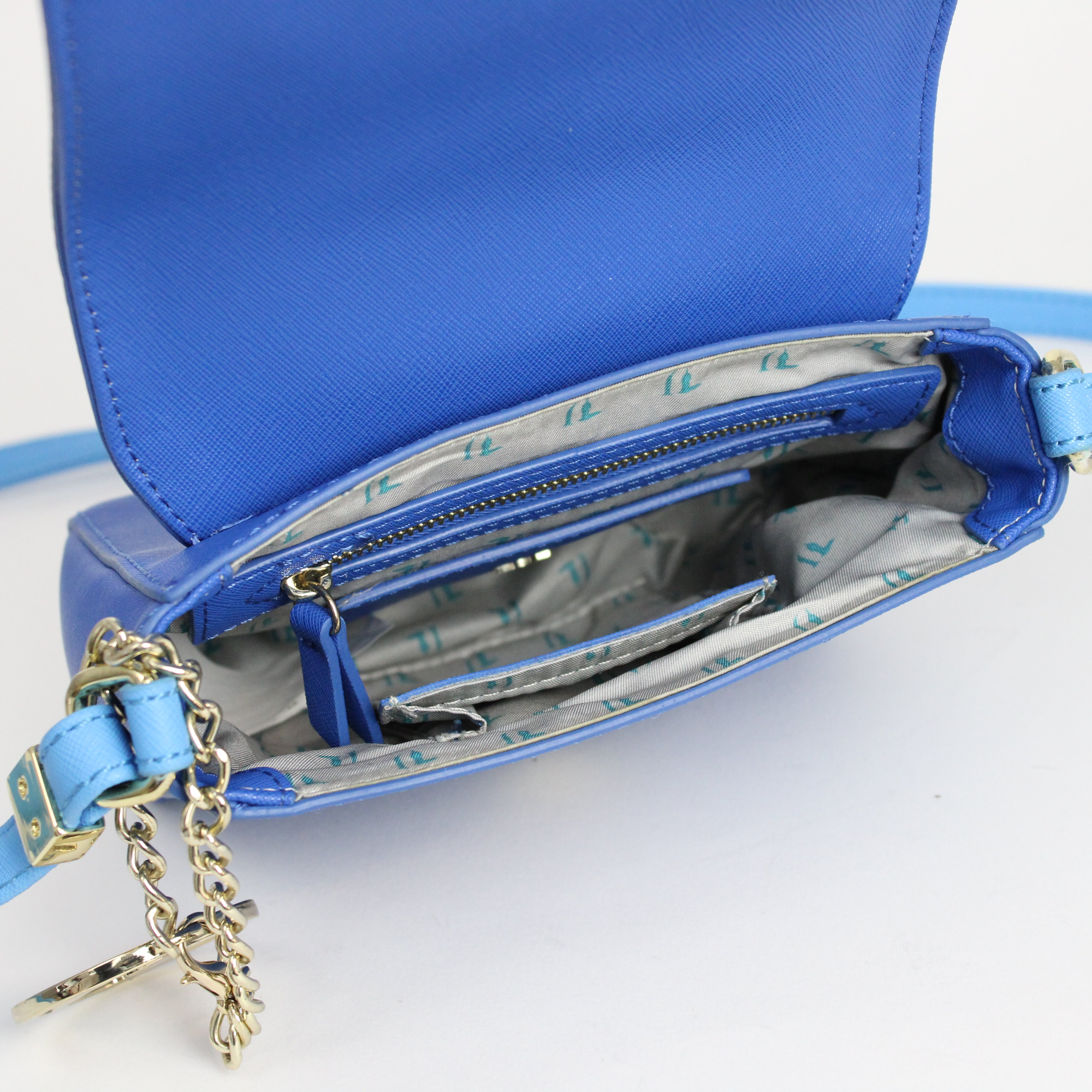 Trussardi Jeans Shoulder Bag Blue