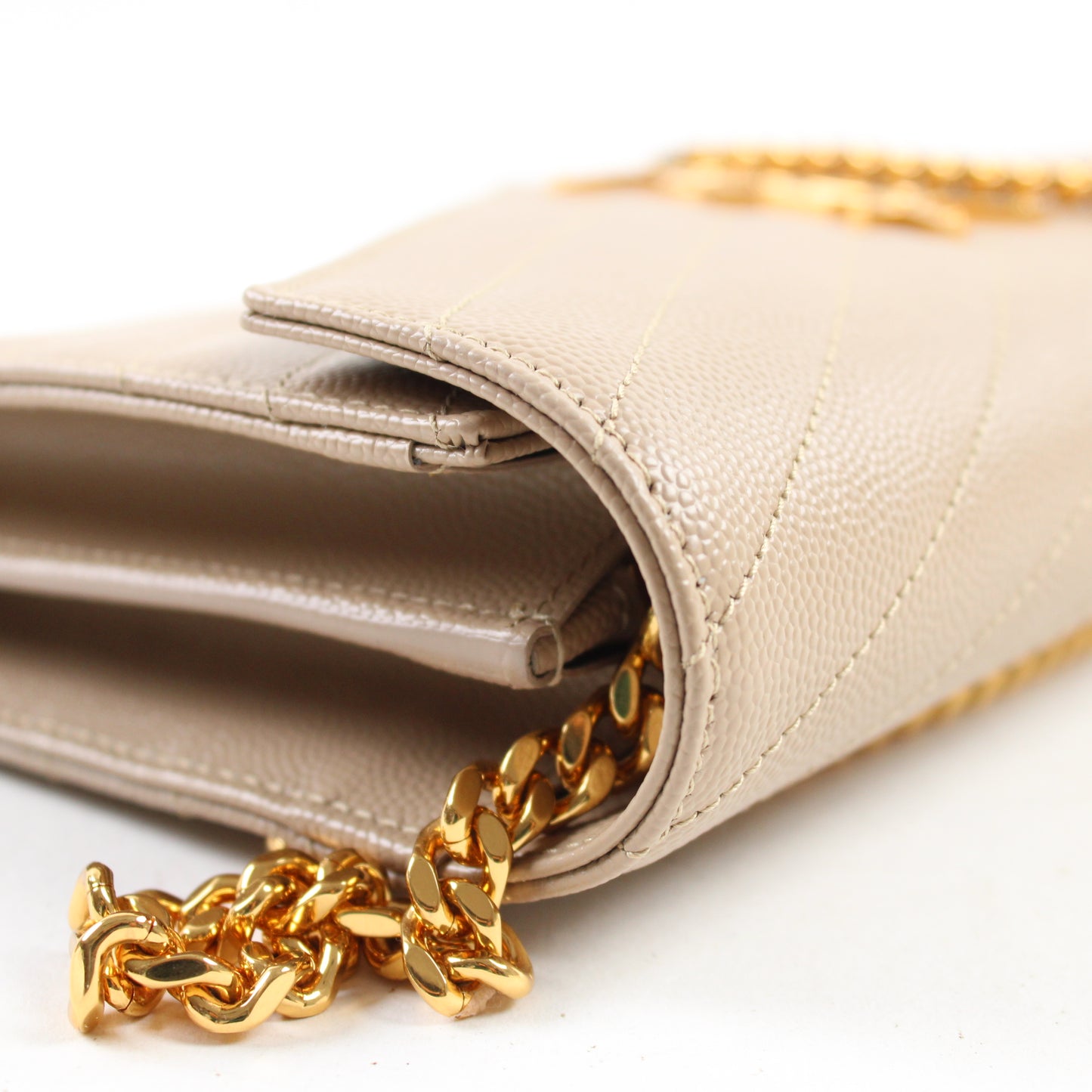 Saint Laurent Cassandre Pochette Con Catena