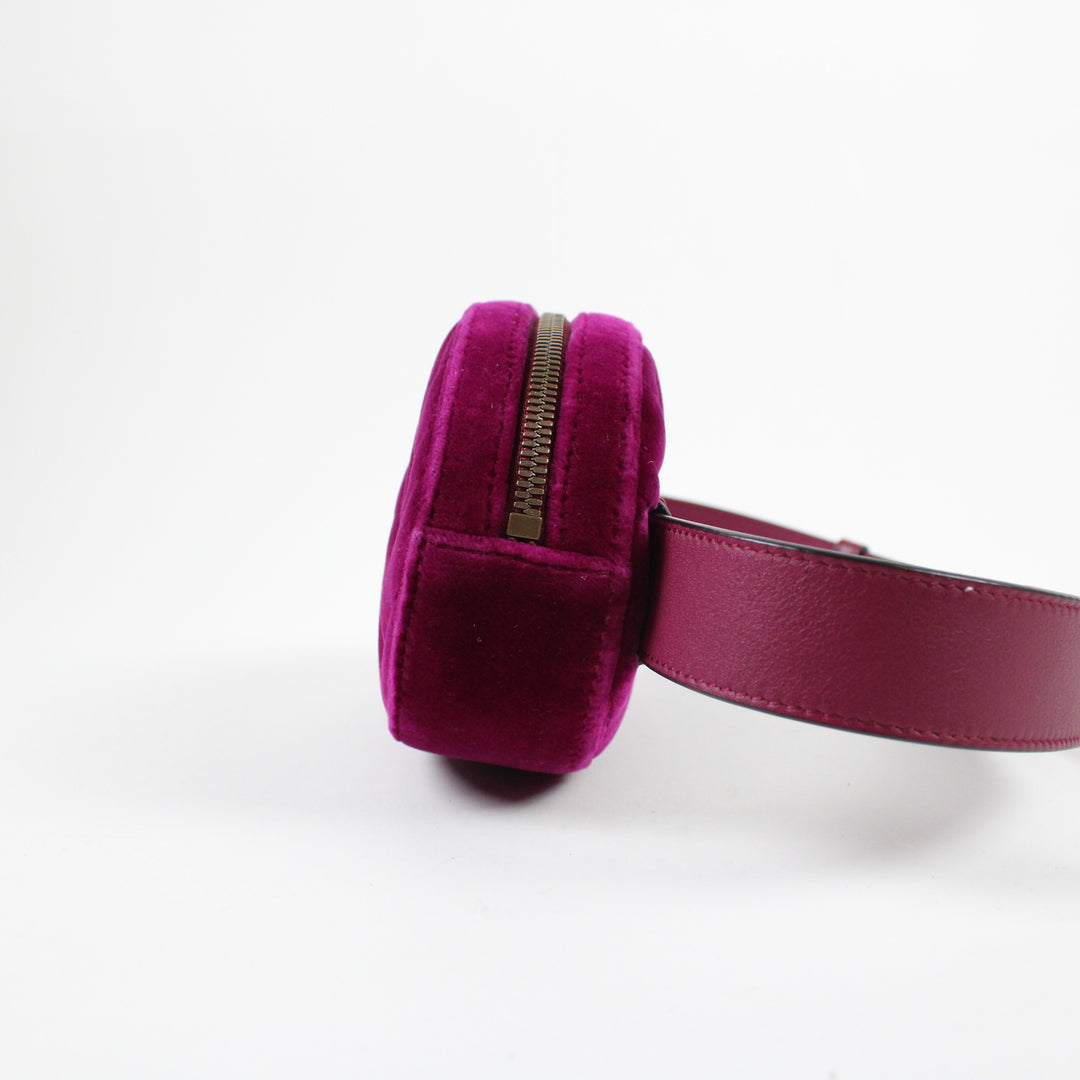 Gucci GG Marmont Marsupio In Velluto