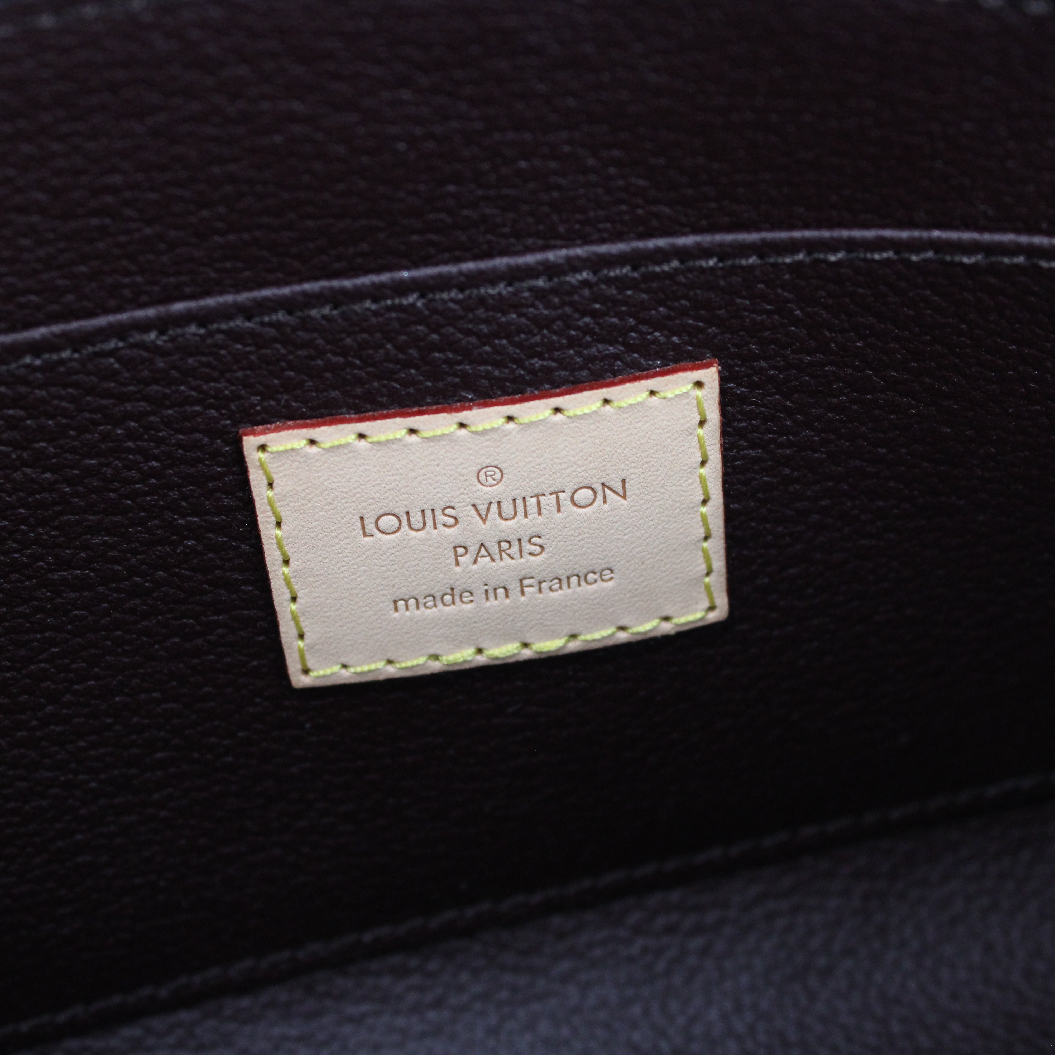 Louis Vuitton Cosmetic Pochette In Monogram Bordeaux Verniciato