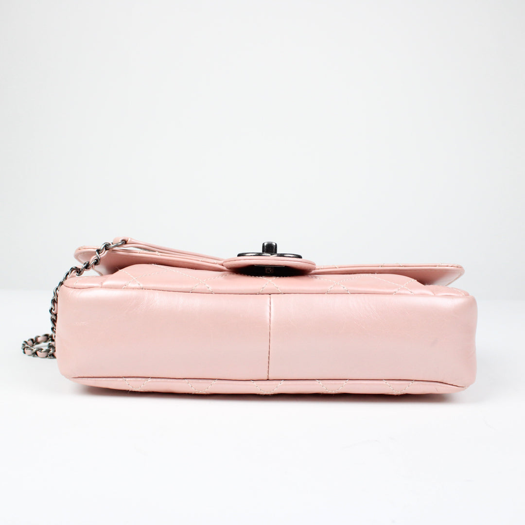 Chanel CC Pleats Flap Rosa