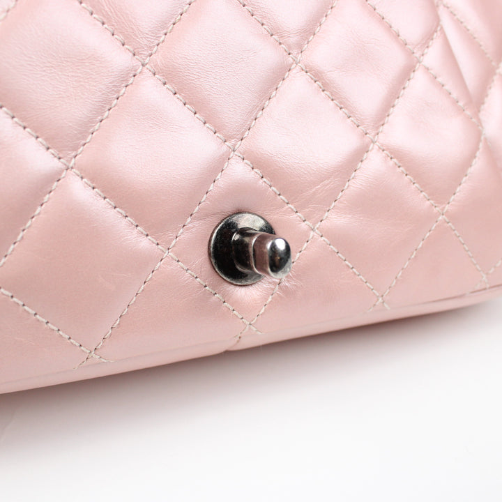 Chanel CC Pleats Flap Rosa
