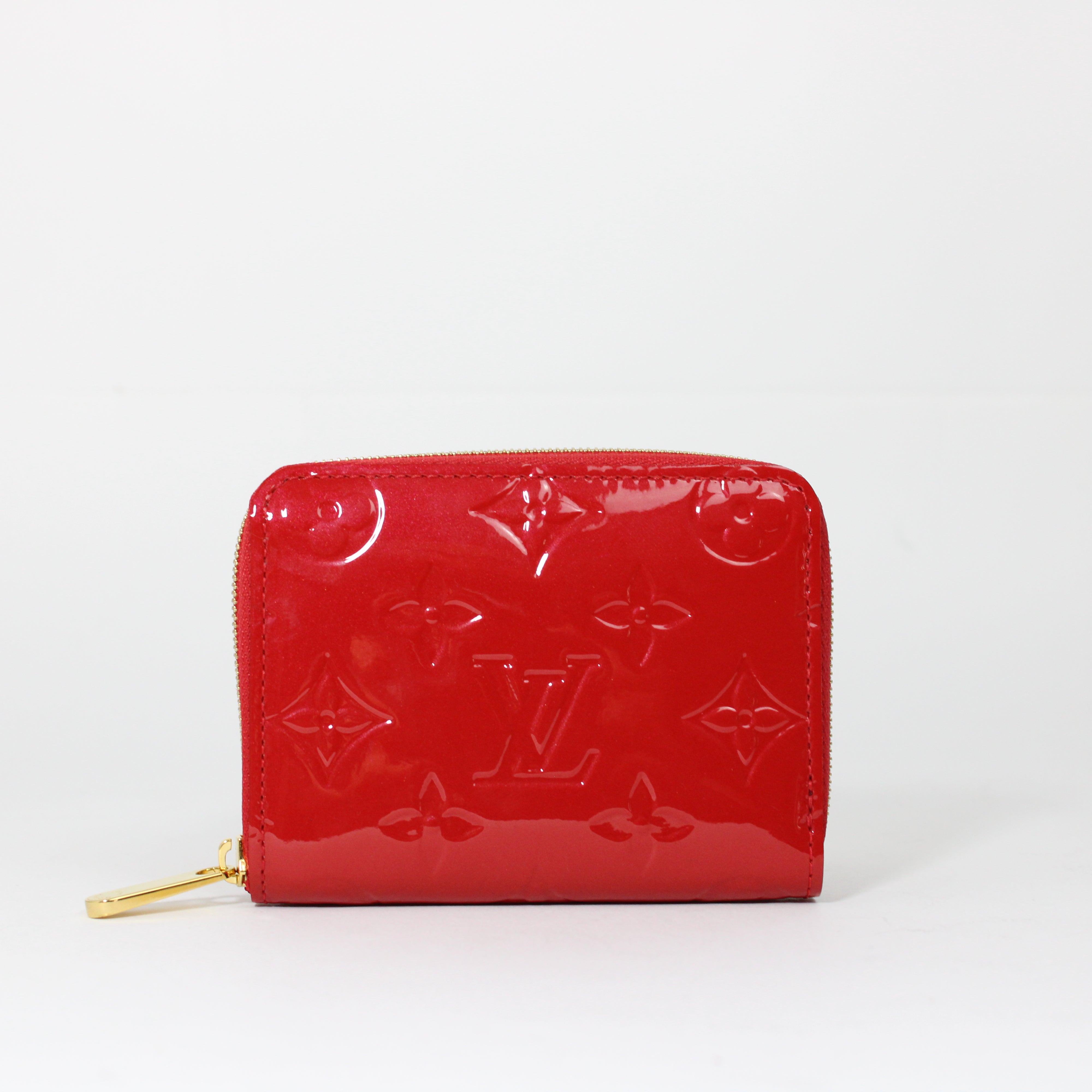 Louis Vuitton Porta Monete  Rosso Donna
