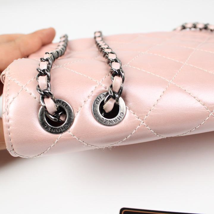 Chanel CC Pleats Flap Rosa