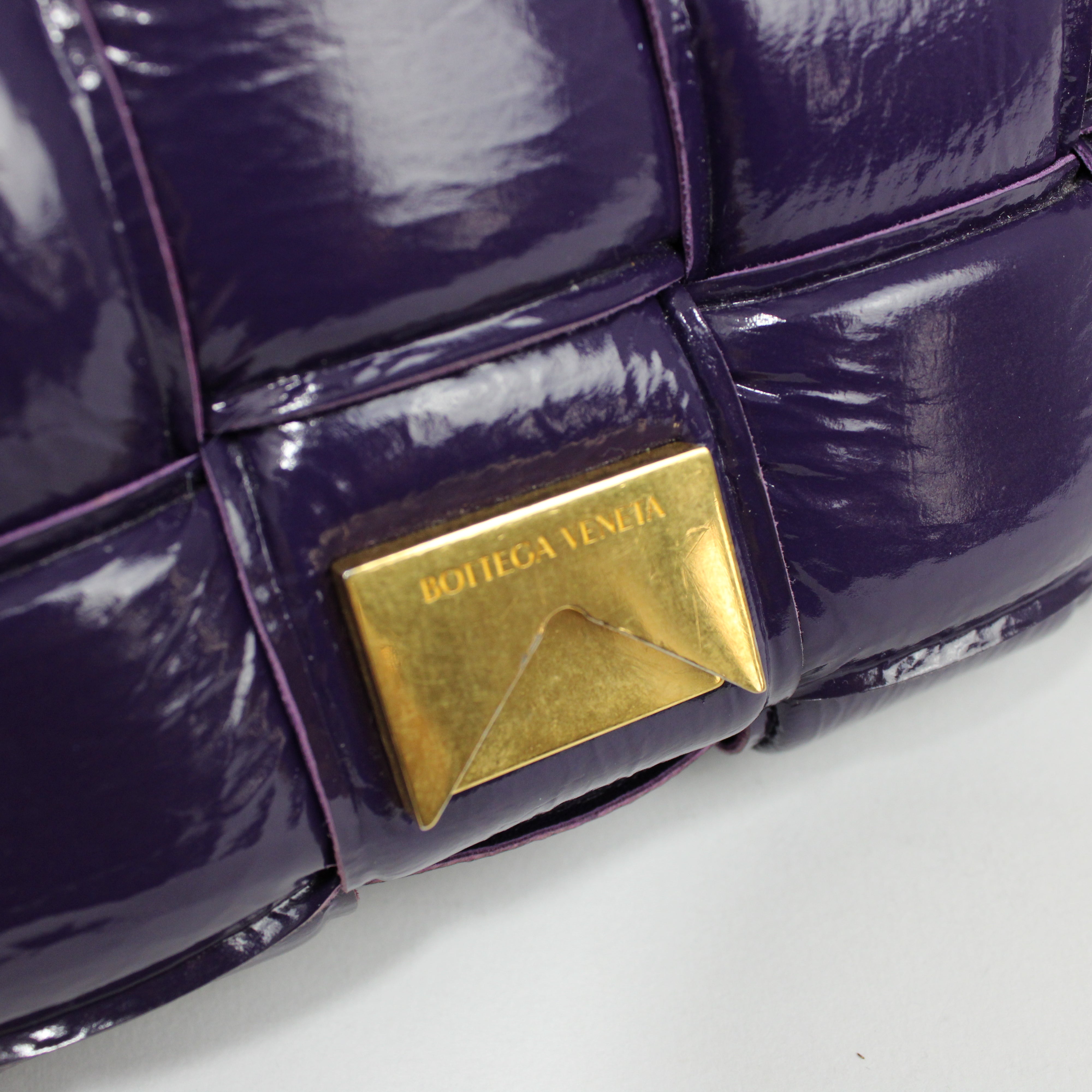 Bottega Veneta Padded Cassette Purple