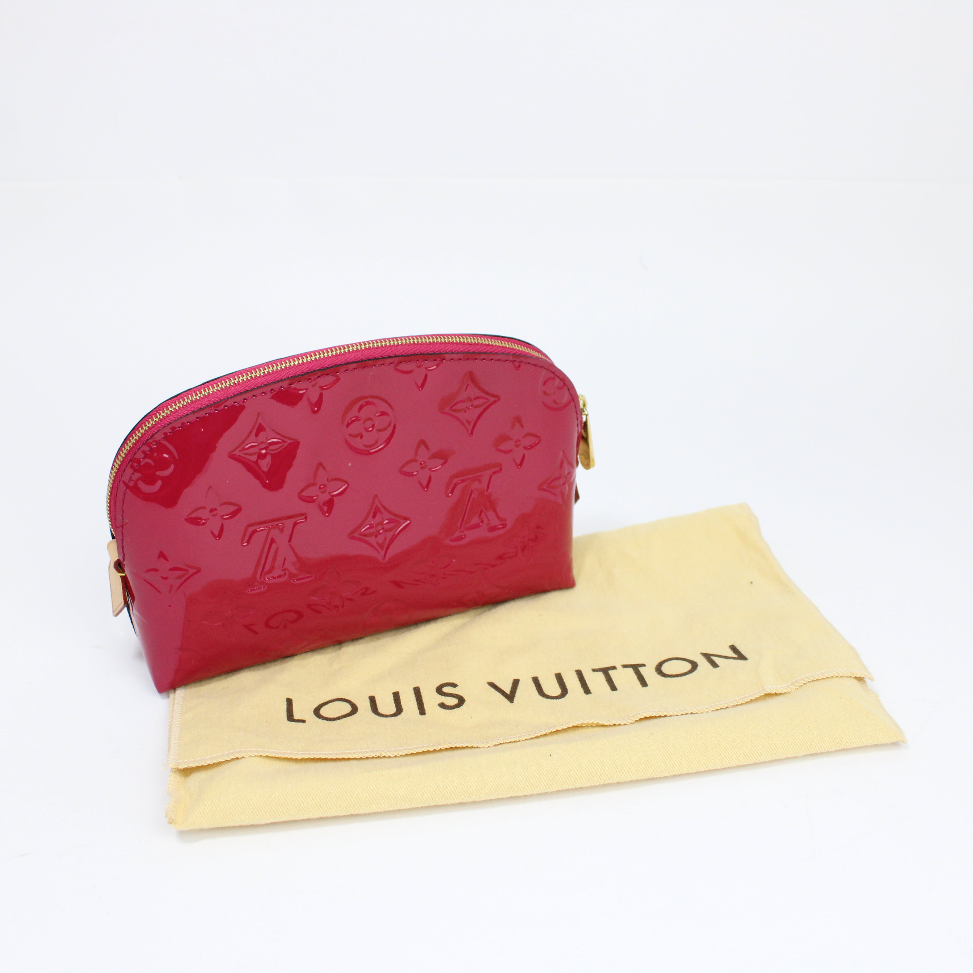 Louis Vuitton Cosmetic Pochette In Fuchsia Monogram