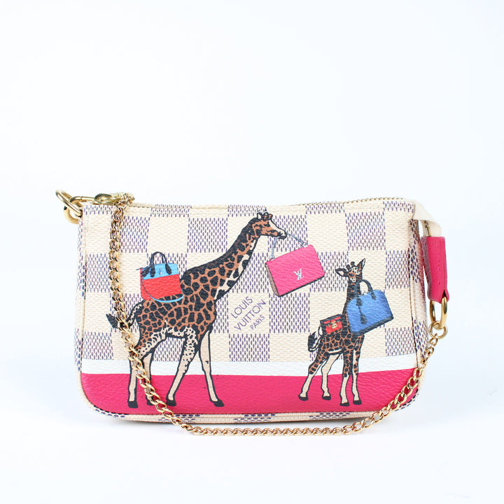 Louis Vuitton Mini Pochette Accessories Giraffe