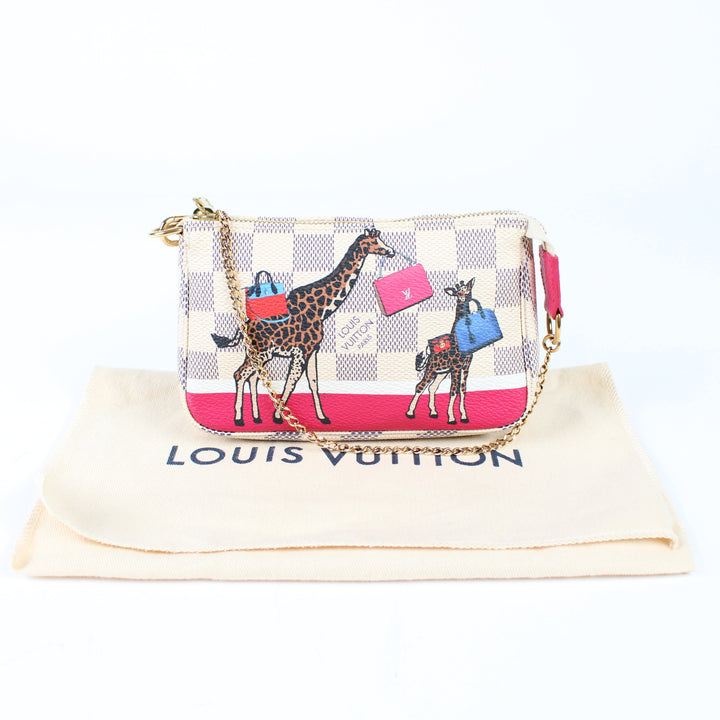 Louis Vuitton Mini Pochette Accessories Giraffe