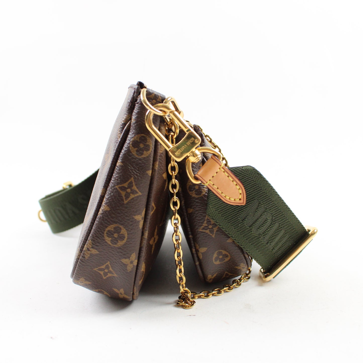 Louis Vuitton Multipochette Accessories Monogram Khaki