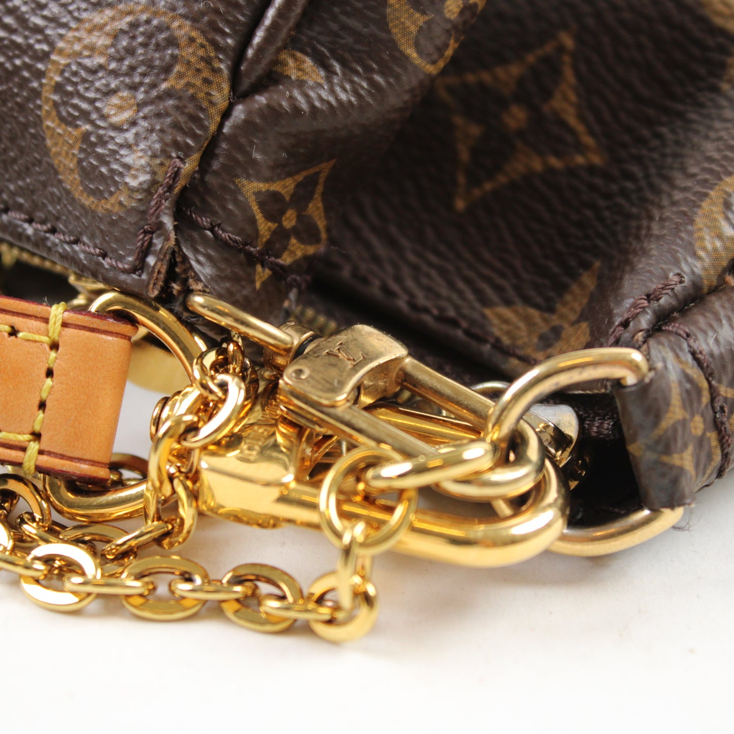 Louis Vuitton Multipochette Accessories Monogram Khaki