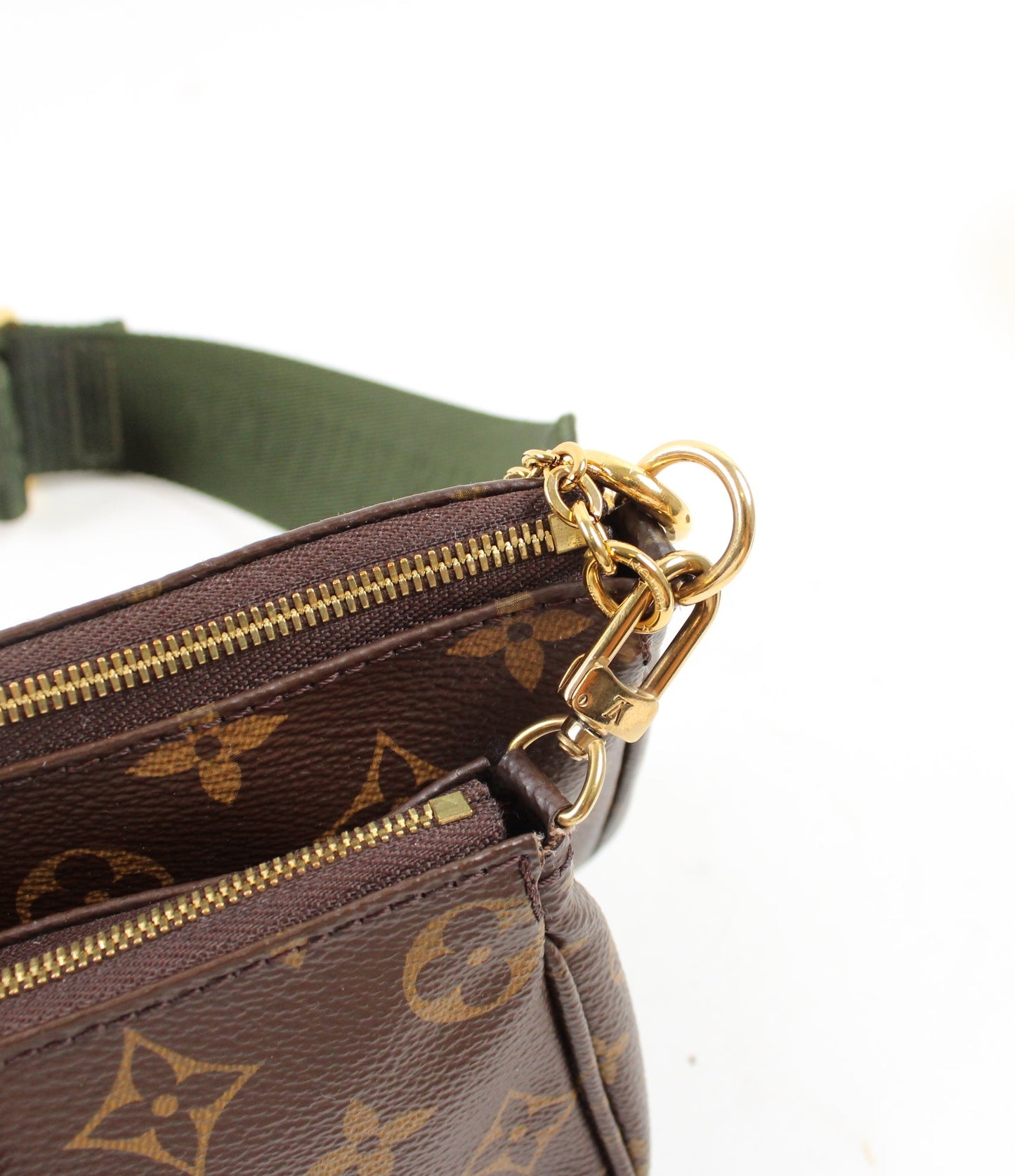 Louis Vuitton Multipochette Accessories Monogram Khaki