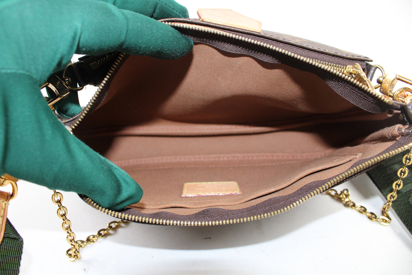 Louis Vuitton Multipochette Accessories Monogram Khaki