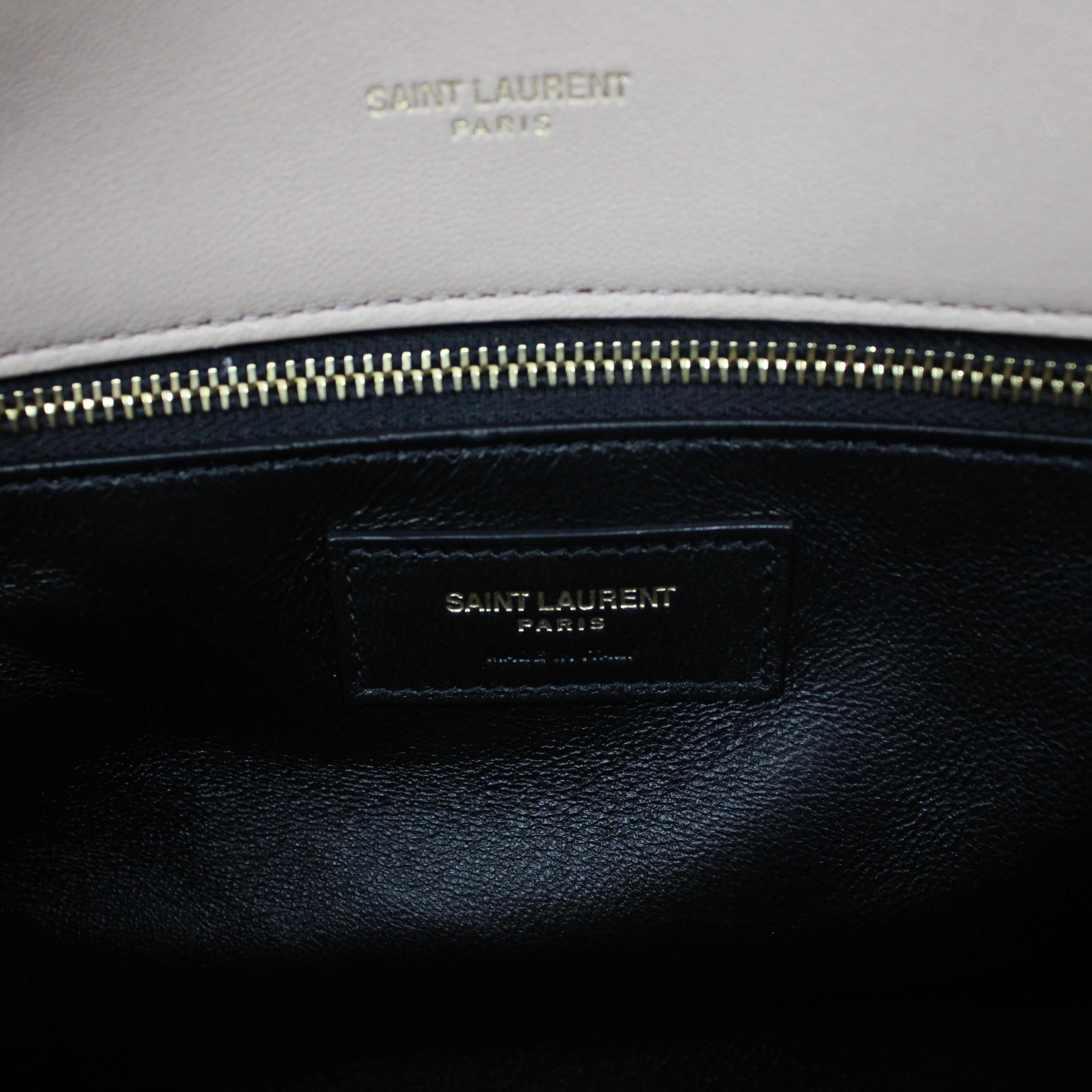 Saint Laurent Borsa A Mano Piccola Sade In Pelle