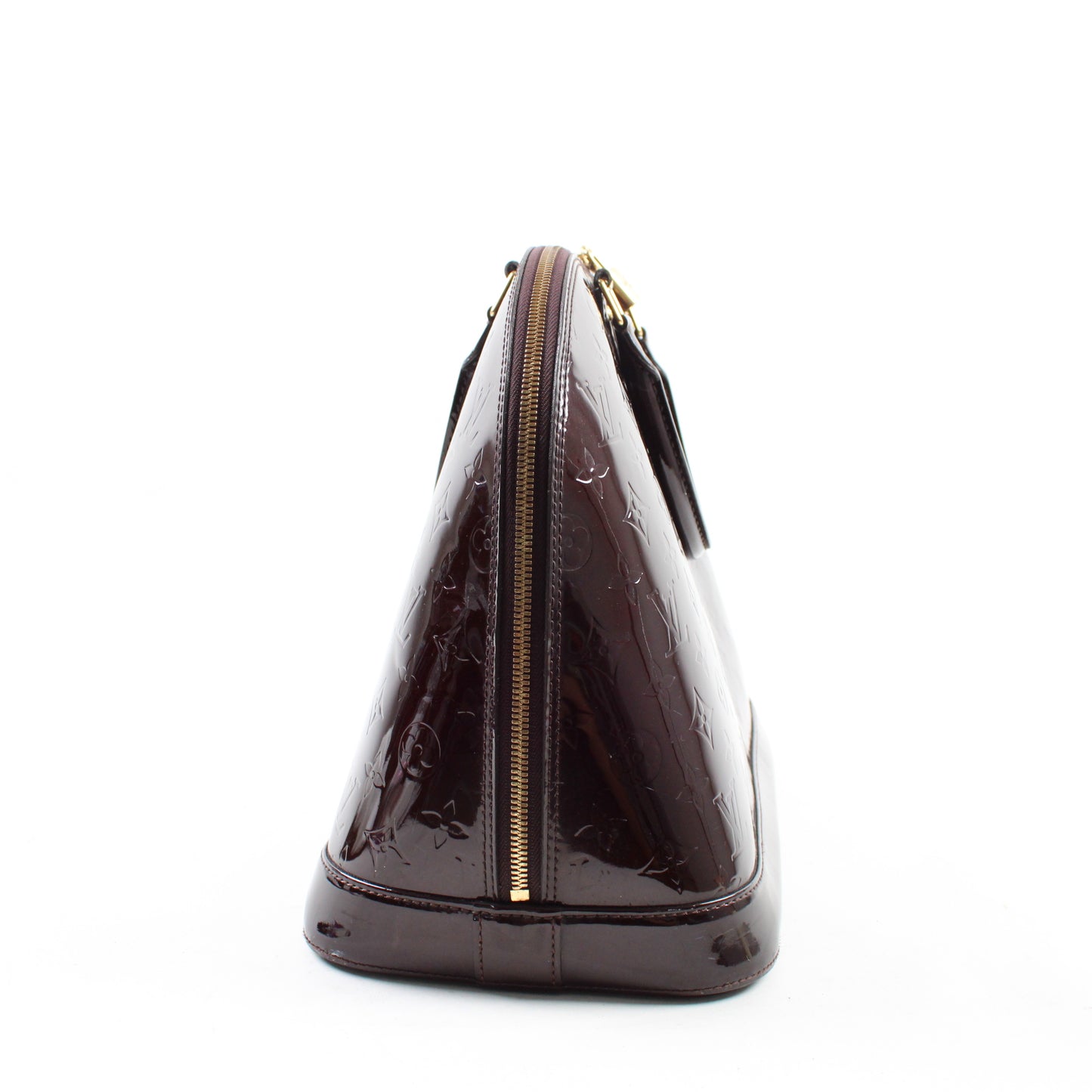 Louis Vuitton Alma Gm In Vernis Amaranto