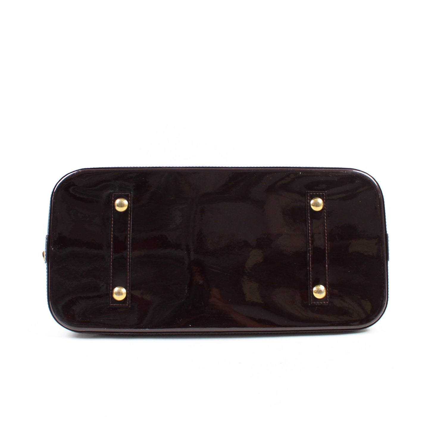 Louis Vuitton Alma Gm In Vernis Amaranto
