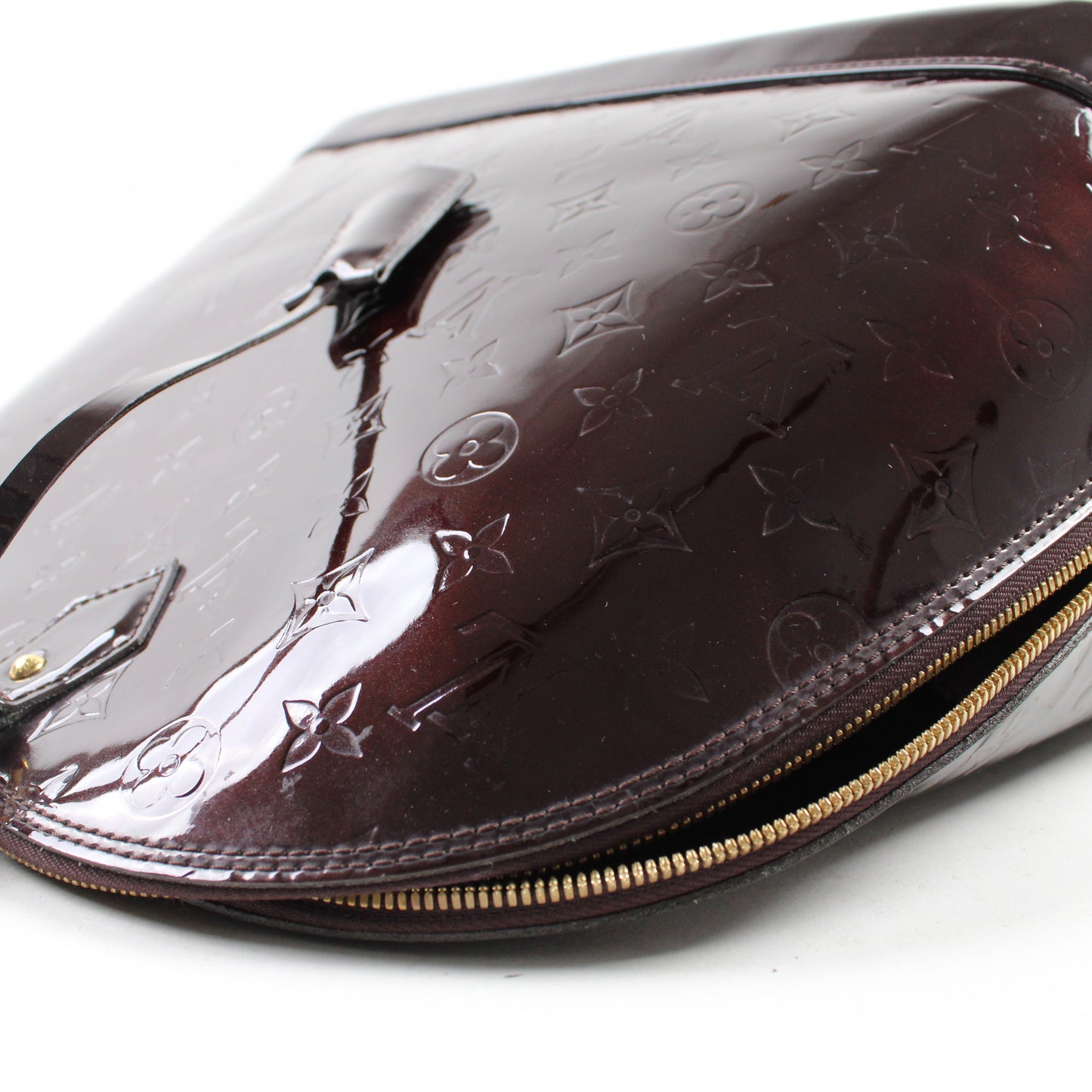 Louis Vuitton Alma Gm In Vernis Amaranto