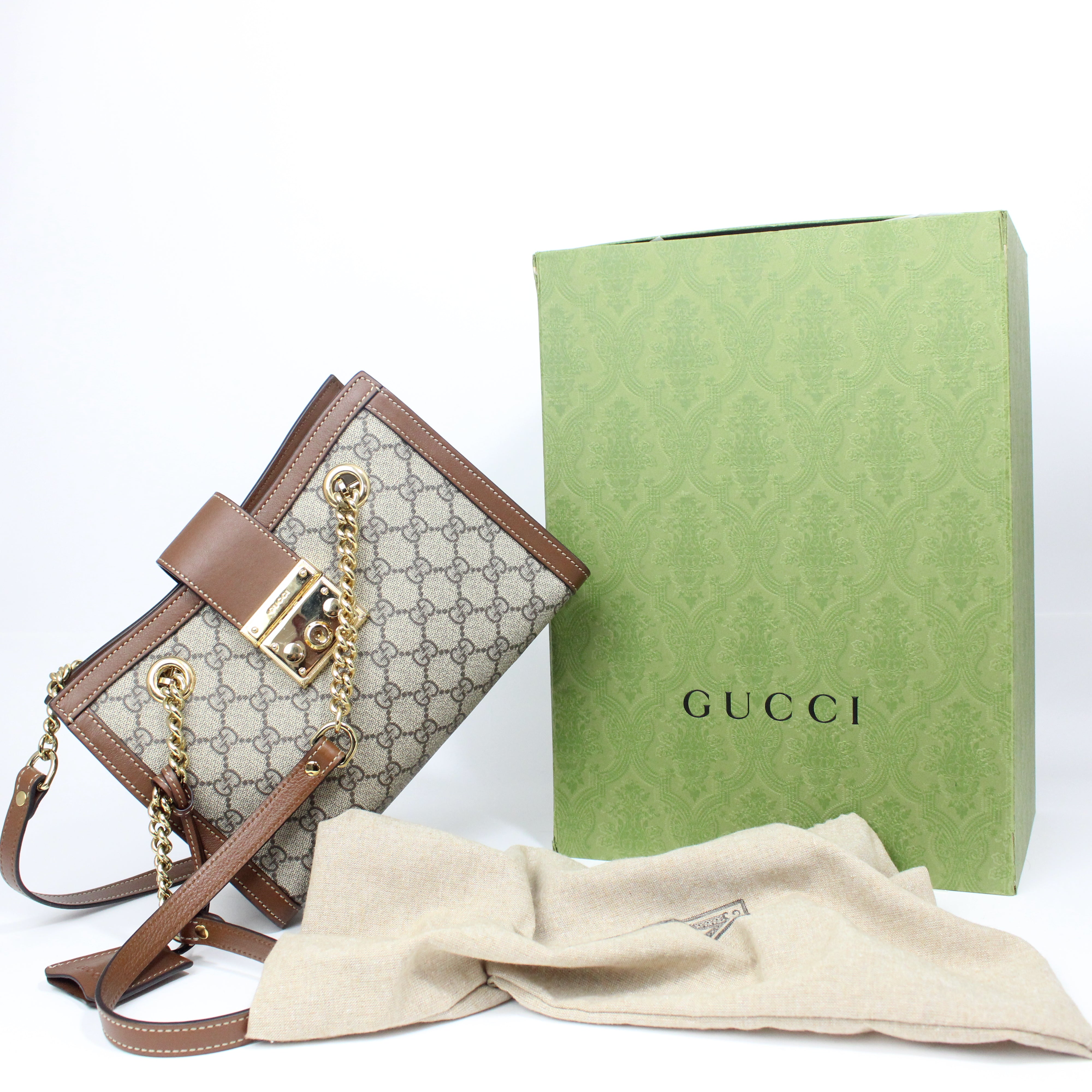 Gucci Borsa A Spalla Padlock GG Piccola