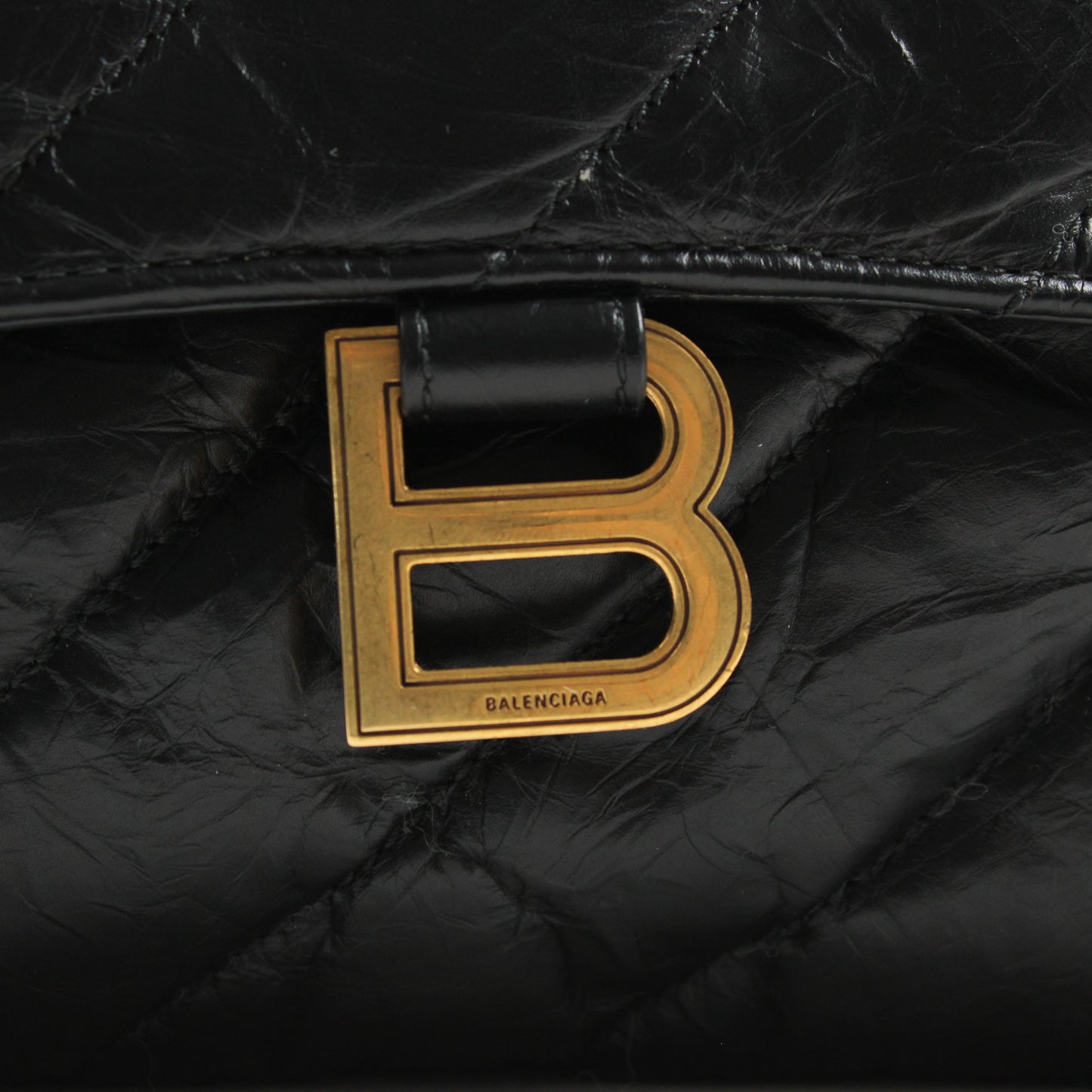 Balenciaga Crush Clutch