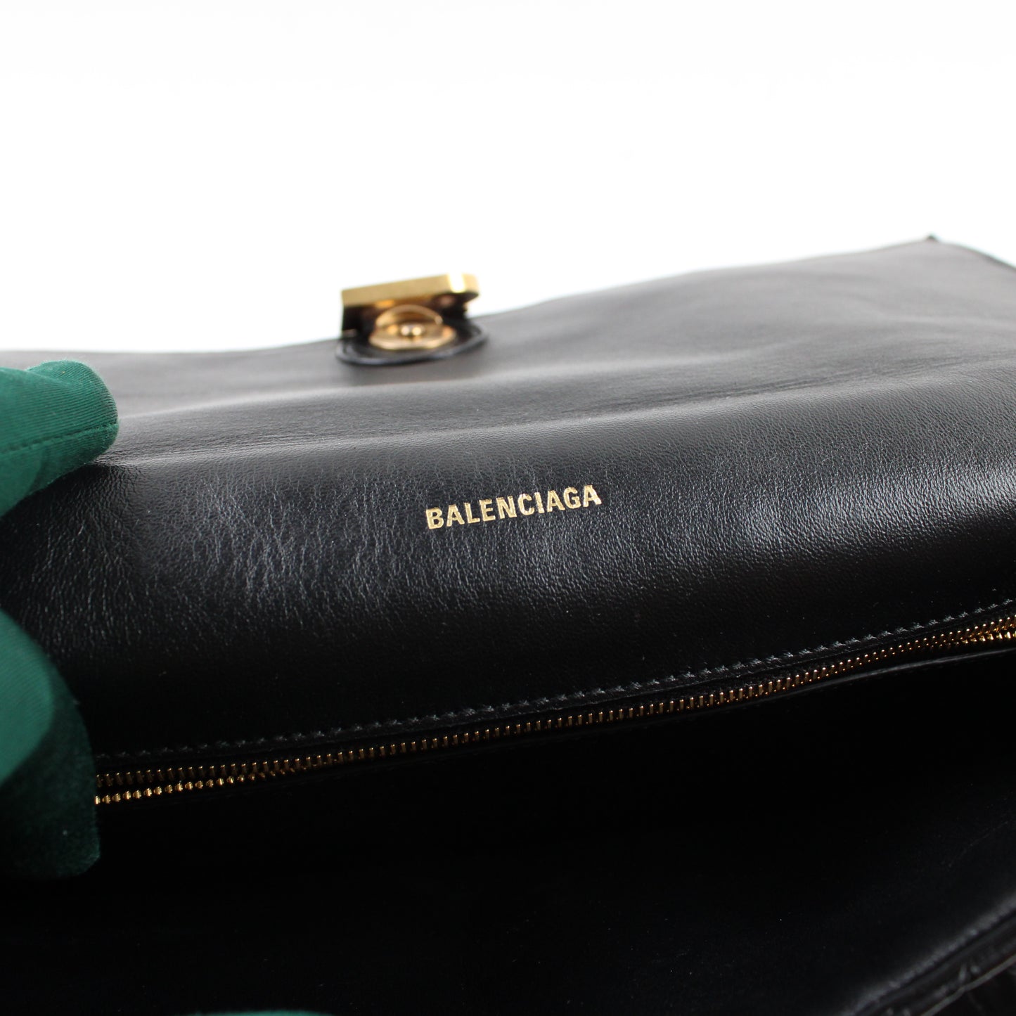 Balenciaga Crush Clutch