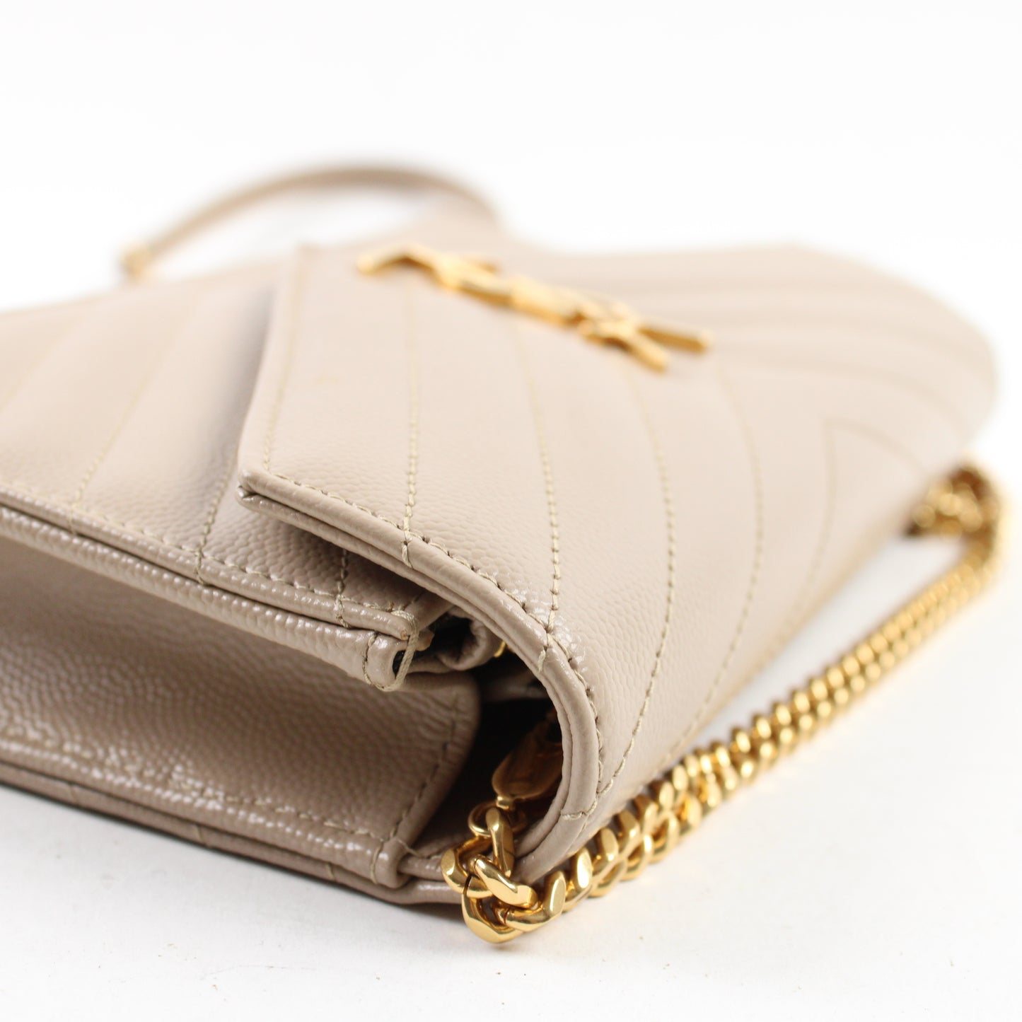 Saint Laurent Cassandre Portafoglio Con Catena