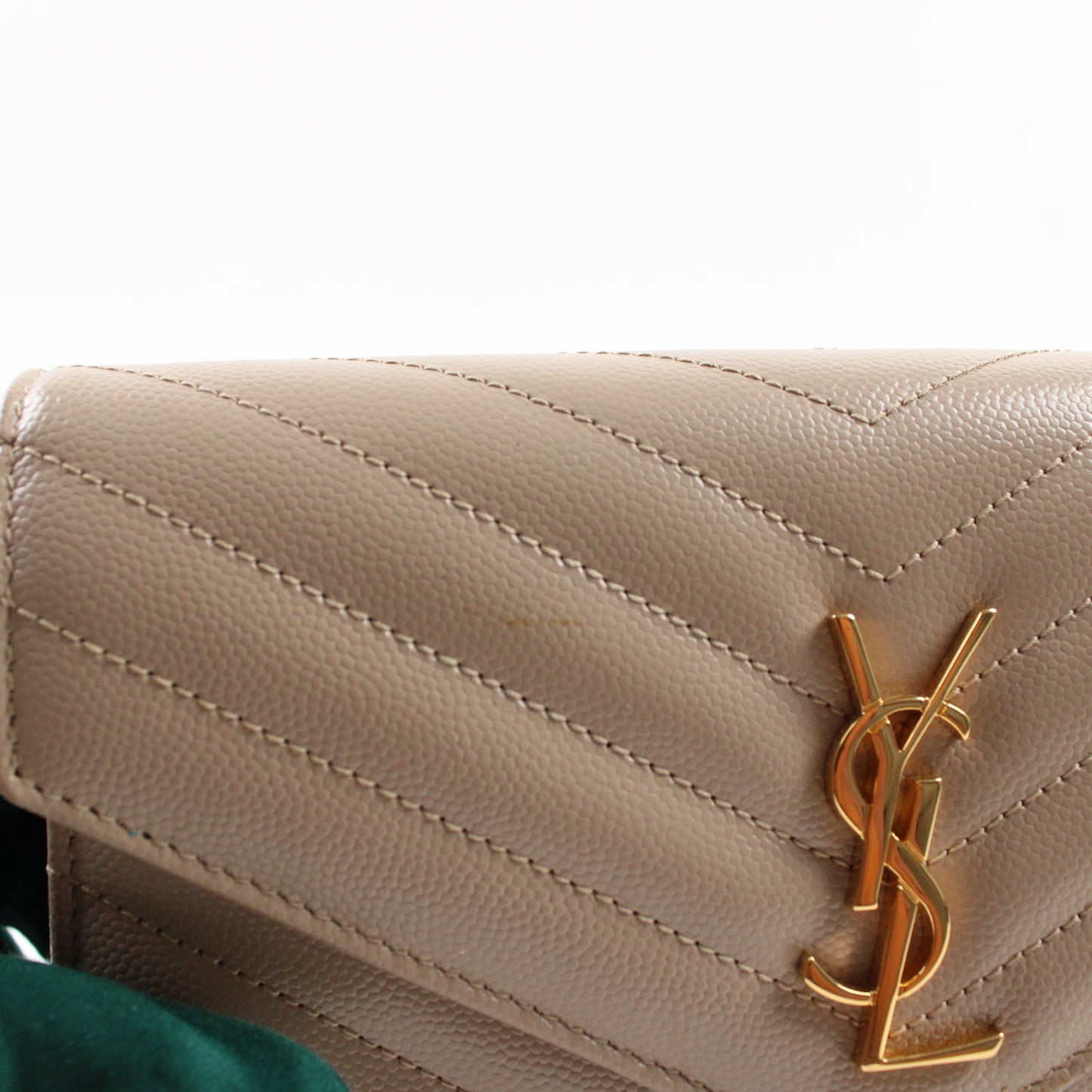 Saint Laurent Cassandre Portafoglio Con Catena