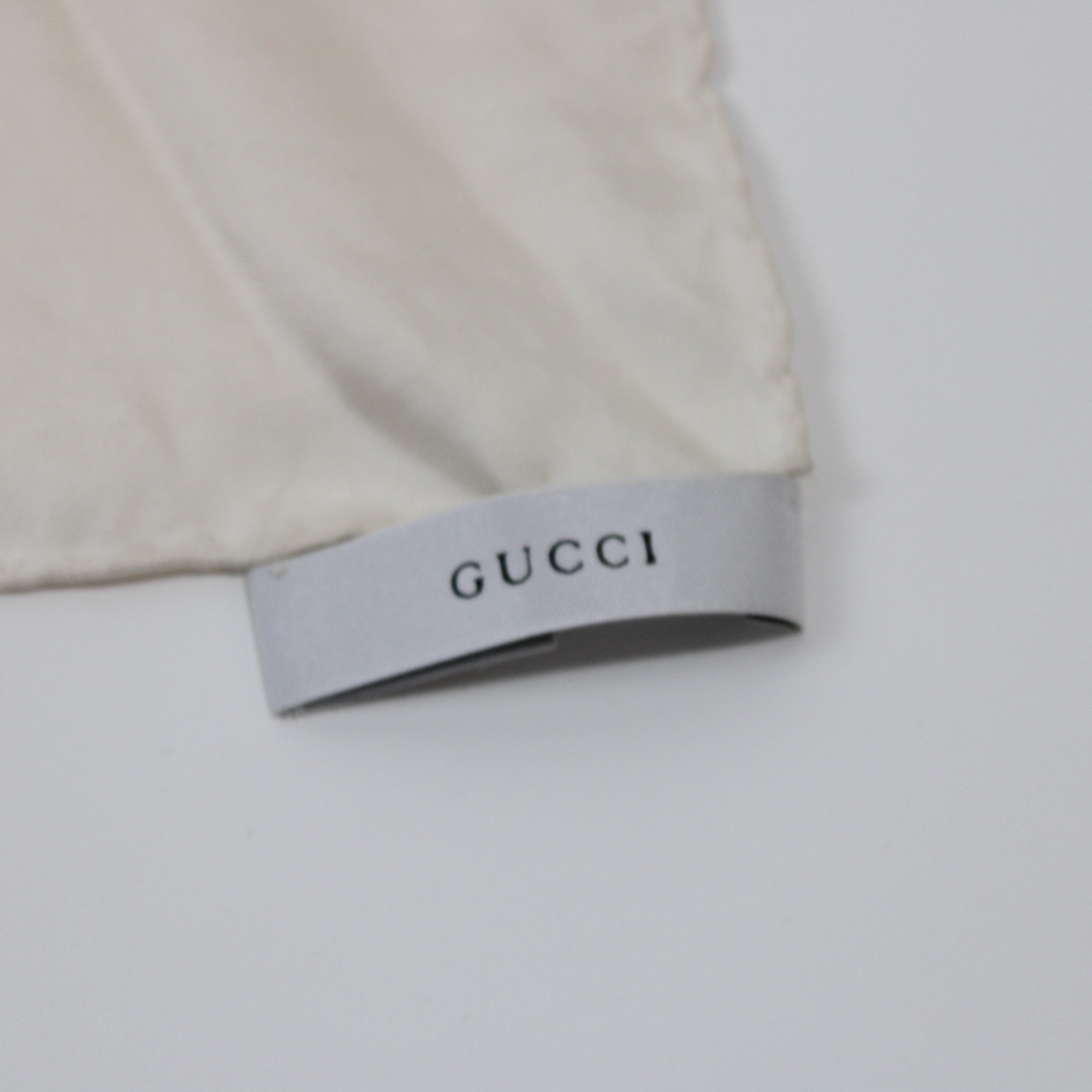 Gucci Foulard in Seta Stampa Floreale